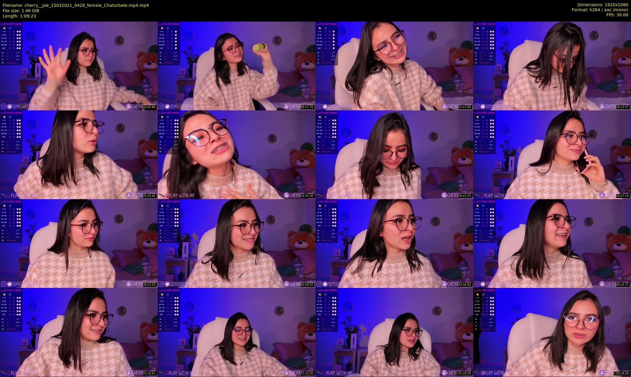 cherry__pie — 70 minute Chaturbate female cam show recording, 1080p, Mar 15, 2021