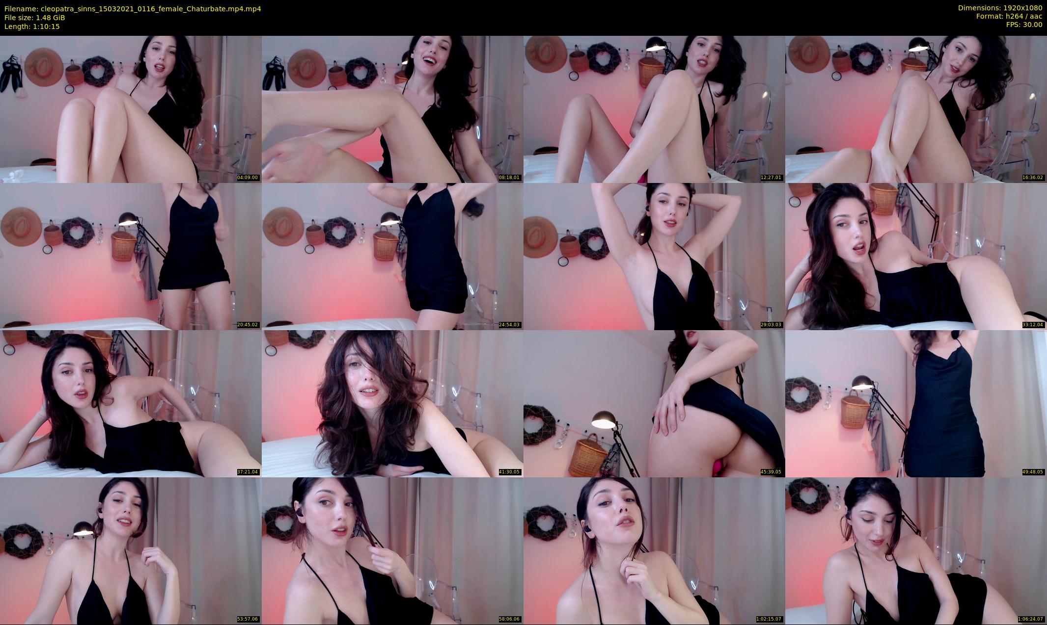 cleopatra_sinns — 71 minute Chaturbate female cam show recording, 1080p, Mar 15, 2021