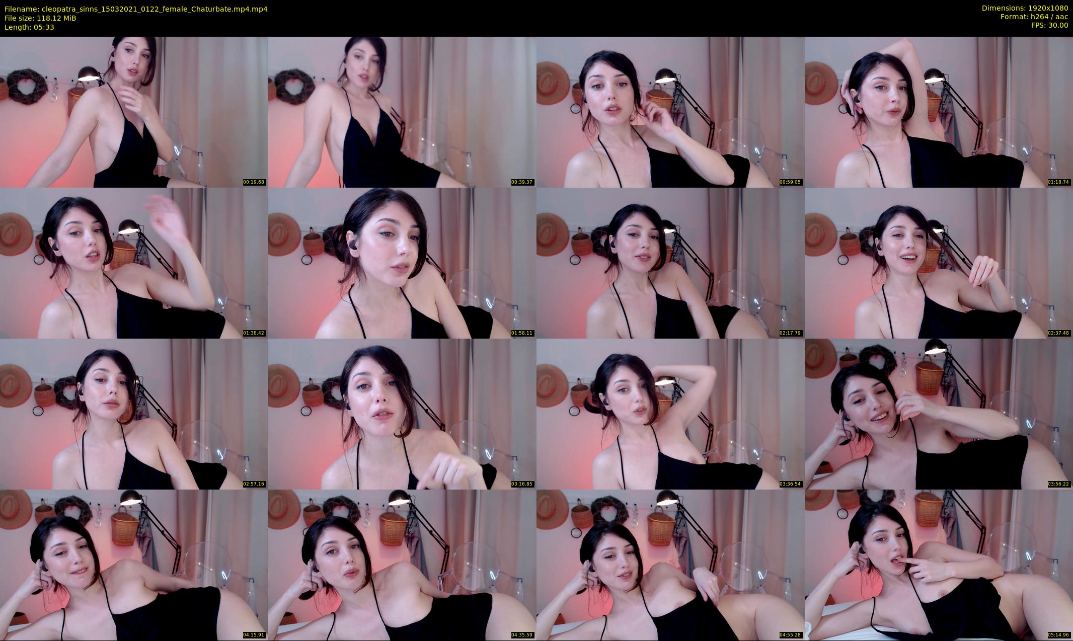 cleopatra_sinns — 6 minute Chaturbate female cam show recording, 1080p, Mar 15, 2021