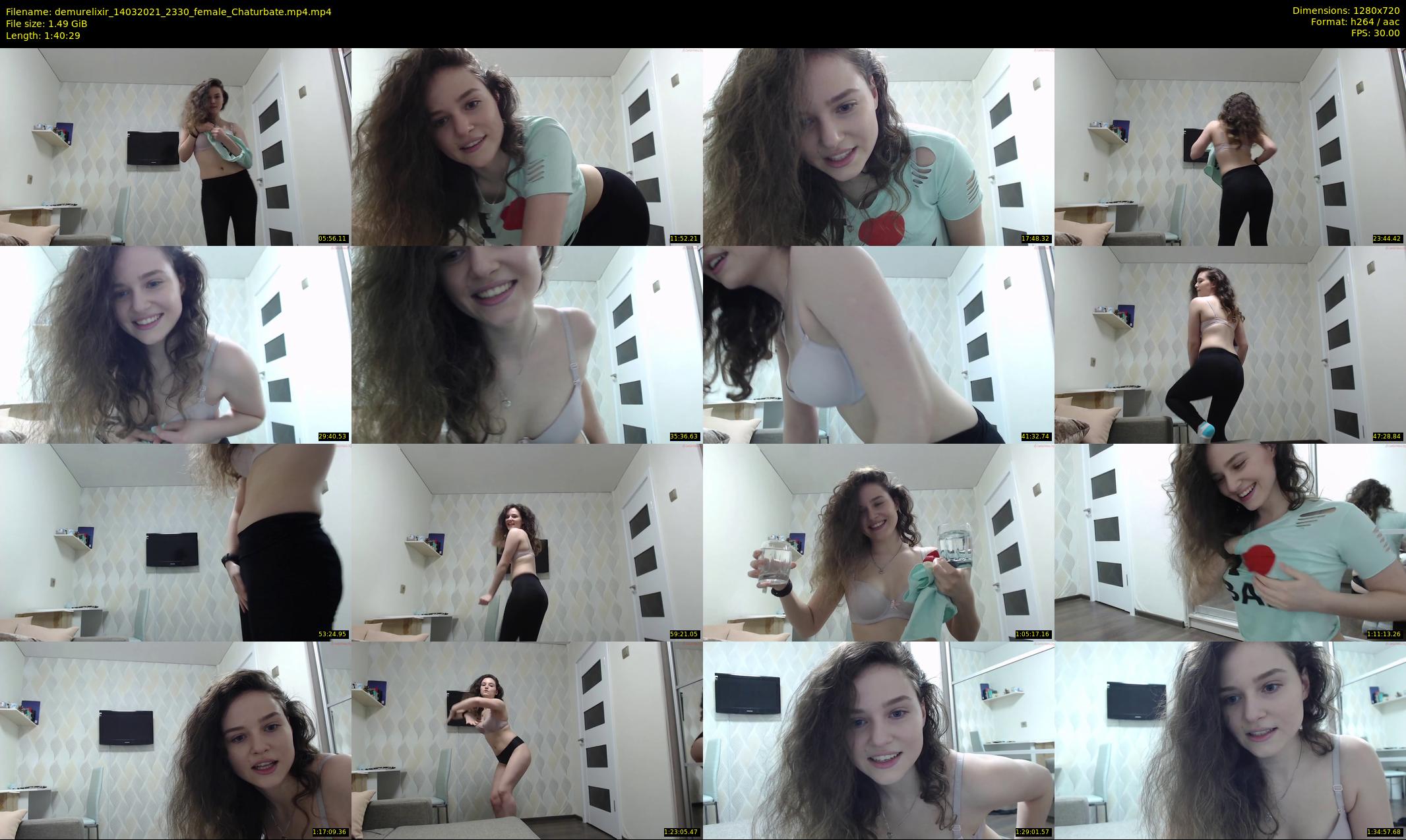 demurelixir — 101 minute Chaturbate female cam show recording, 720p, Mar 14, 2021