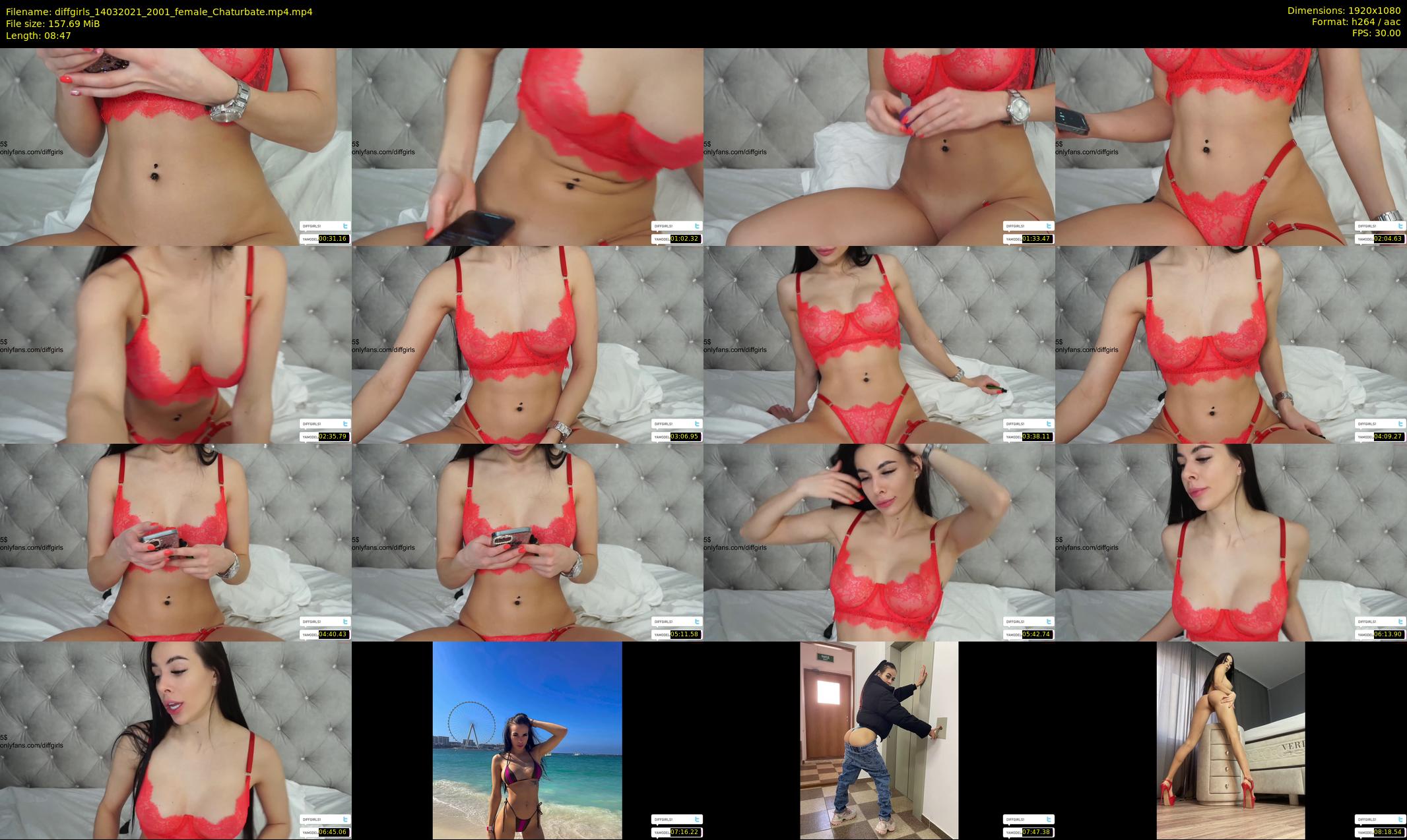 diffgirls — 9 minute Chaturbate female cam show recording, 1080p, Mar 14, 2021
