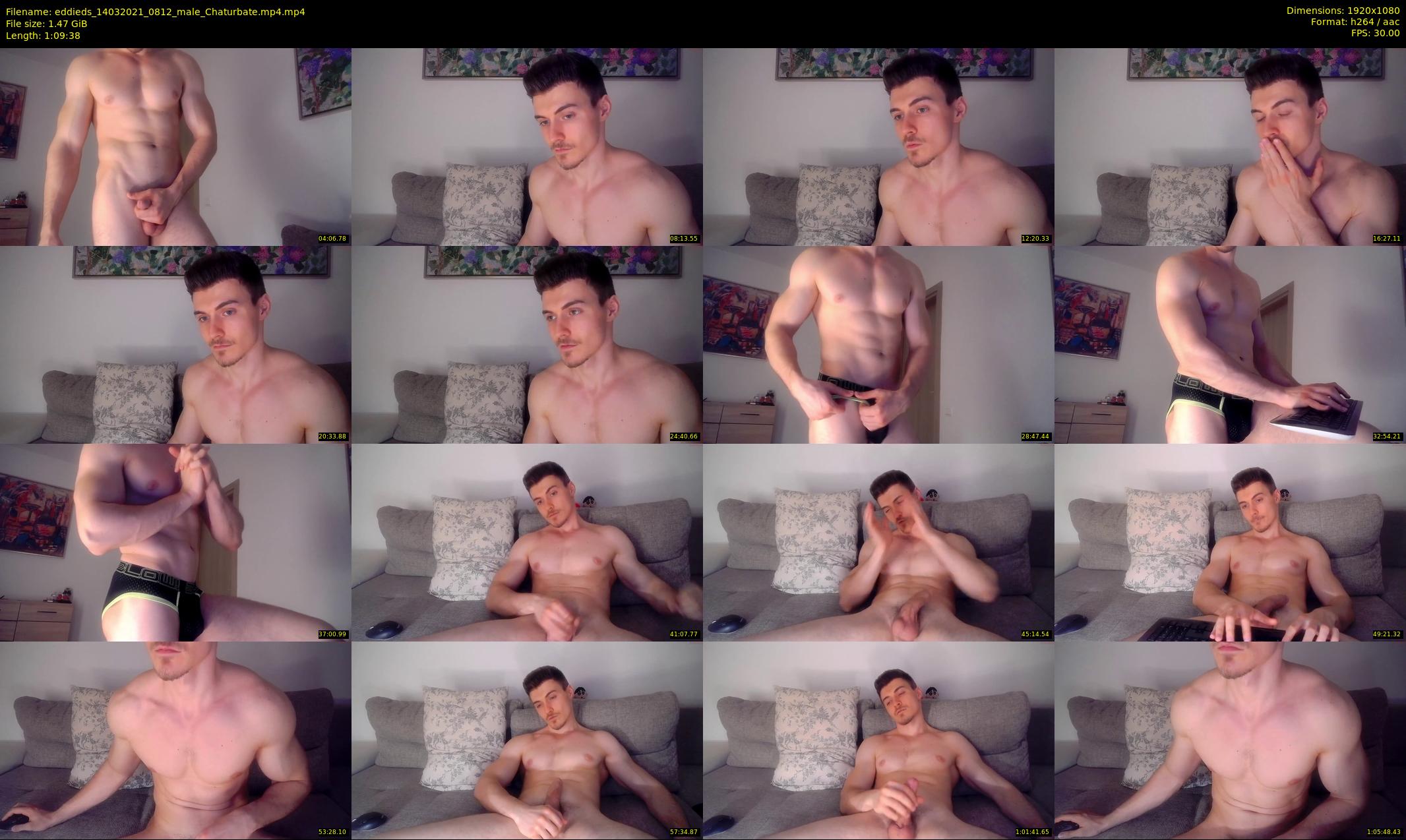 eddieds — 70 minute Chaturbate male cam show recording, 1080p, Mar 14, 2021