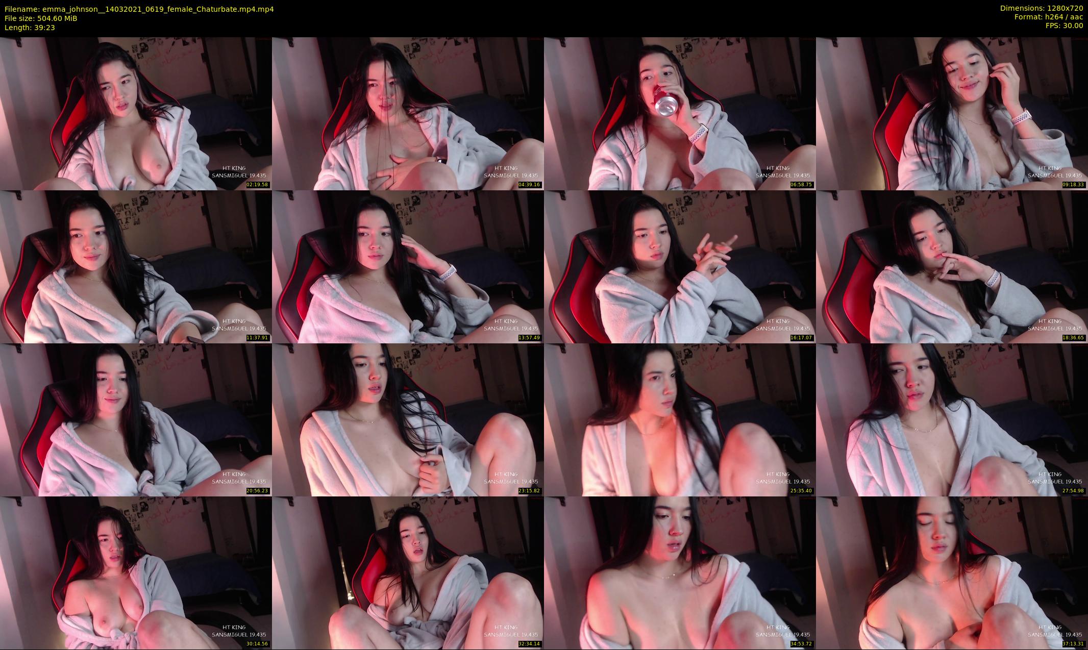 emma_johnson_ — 40 minute Chaturbate female cam show recording, 720p, Mar 14, 2021