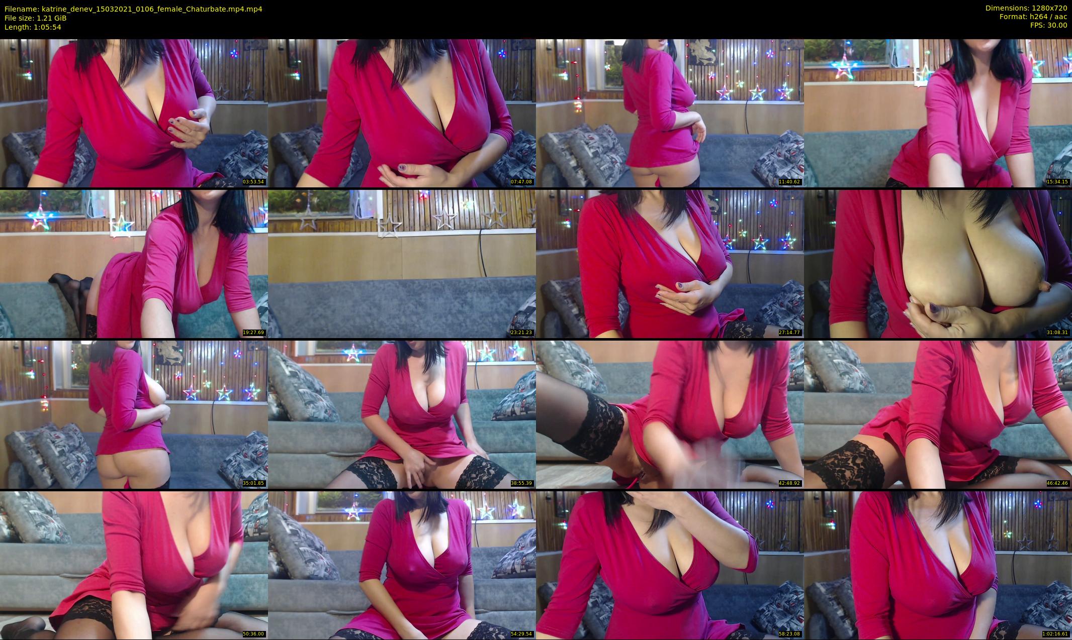 katrine_denev — 66 minute Chaturbate female cam show recording, 720p, Mar 15, 2021