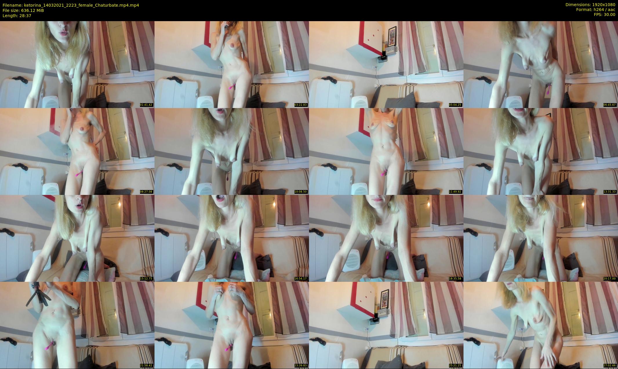 ketorina — 29 minute Chaturbate female cam show recording, 1080p, Mar 14, 2021