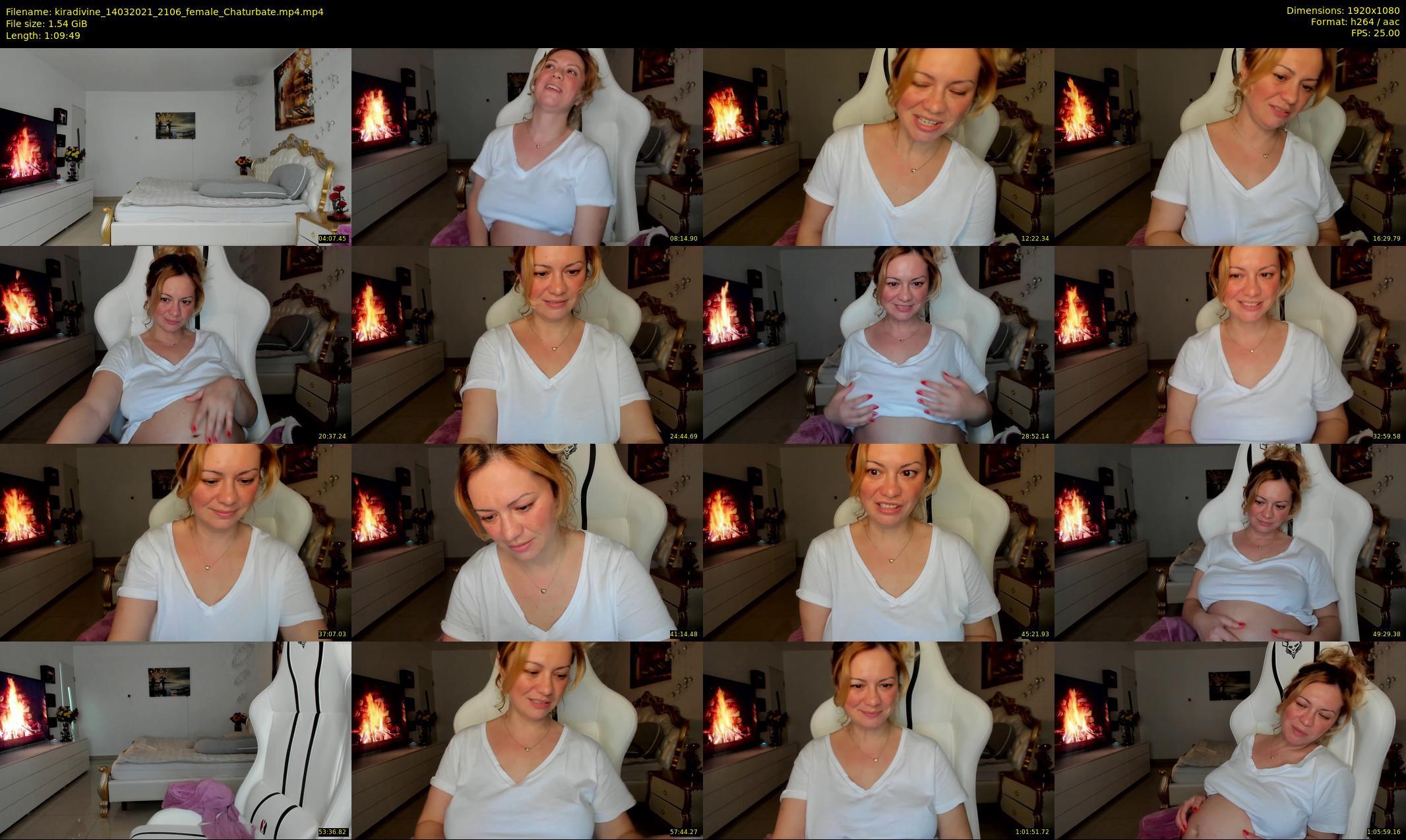 kiradivine — 70 minute Chaturbate female cam show recording, 1080p, Mar 14, 2021