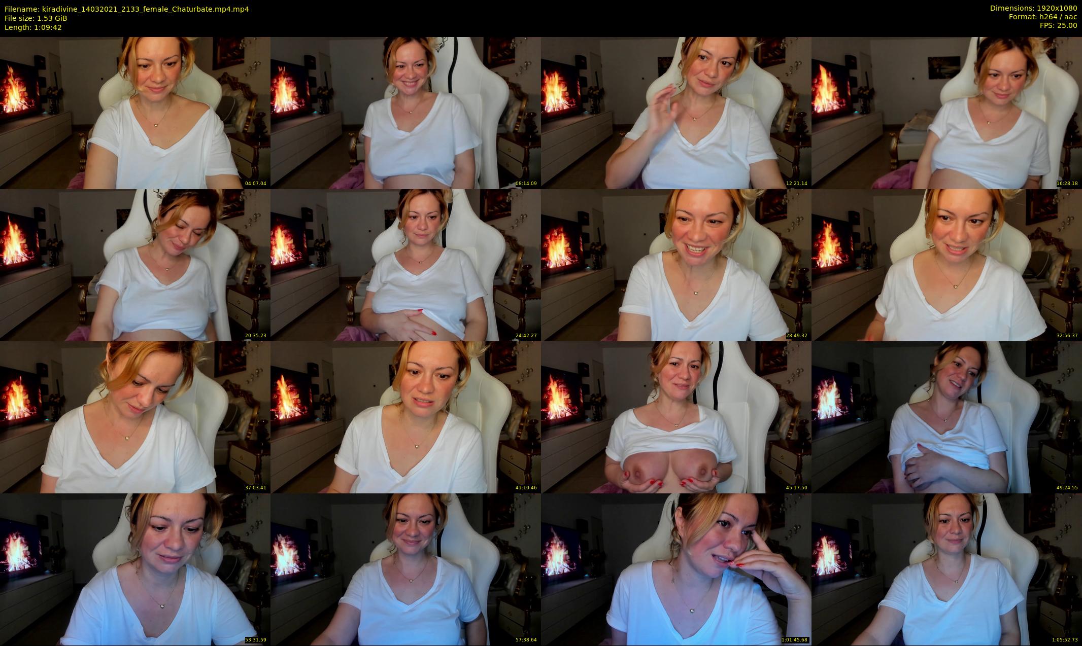 kiradivine — 70 minute Chaturbate female cam show recording, 1080p, Mar 14, 2021