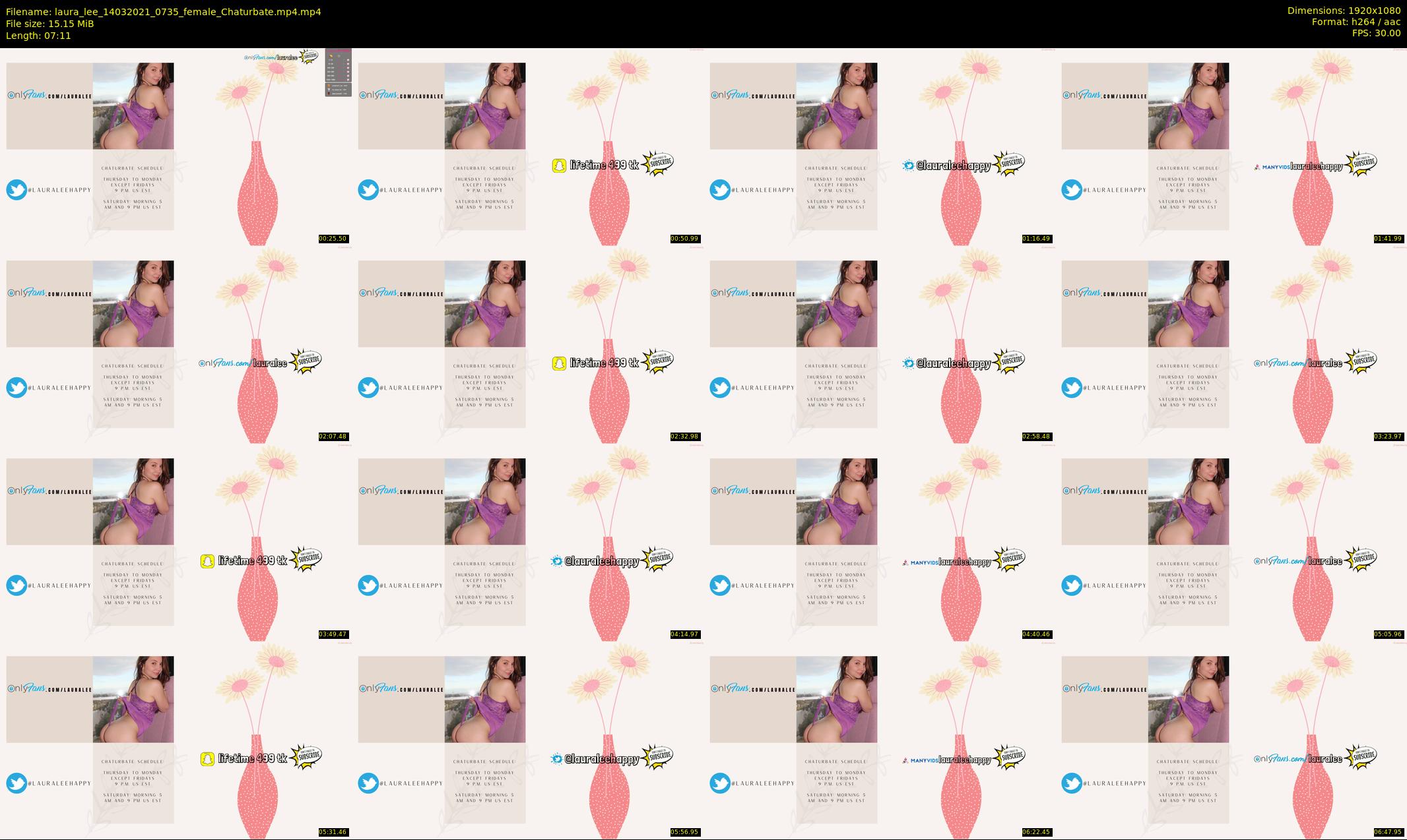 laura_lee — 8 minute Chaturbate female cam show recording, 1080p, Mar 14, 2021