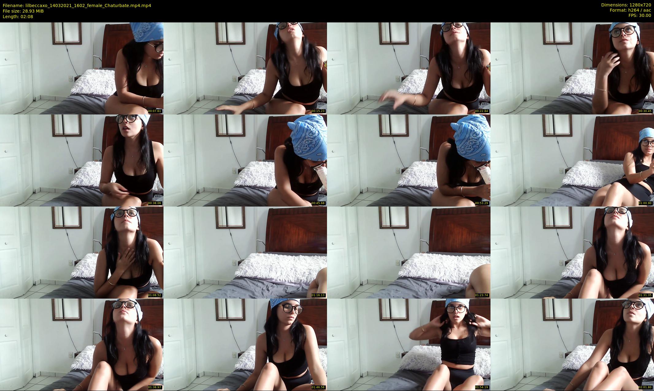 lilbeccaxo — 3 minute Chaturbate female cam show recording, 720p, Mar 14, 2021