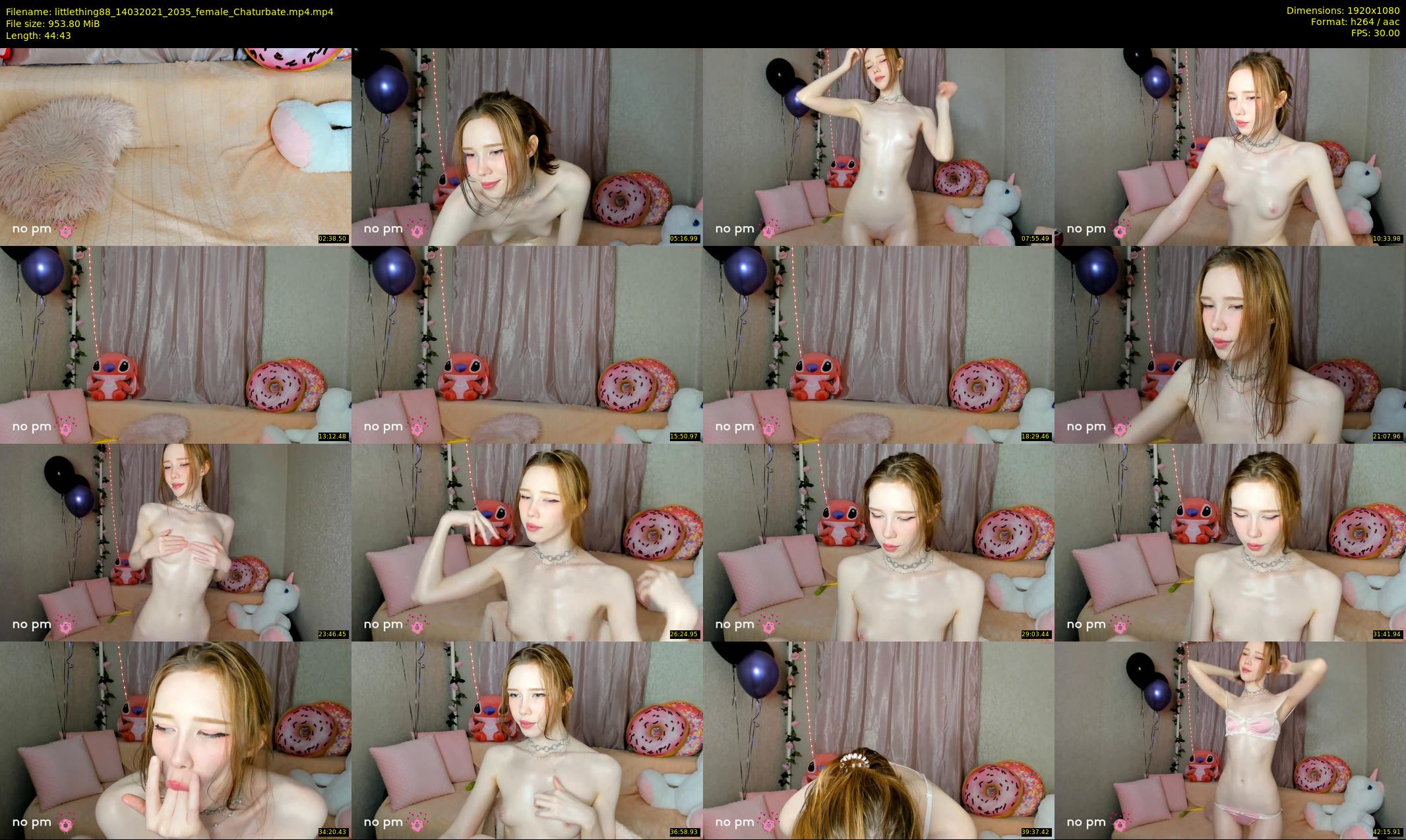 littlething88 — 45 minute Chaturbate female cam show recording, 1080p, Mar 14, 2021
