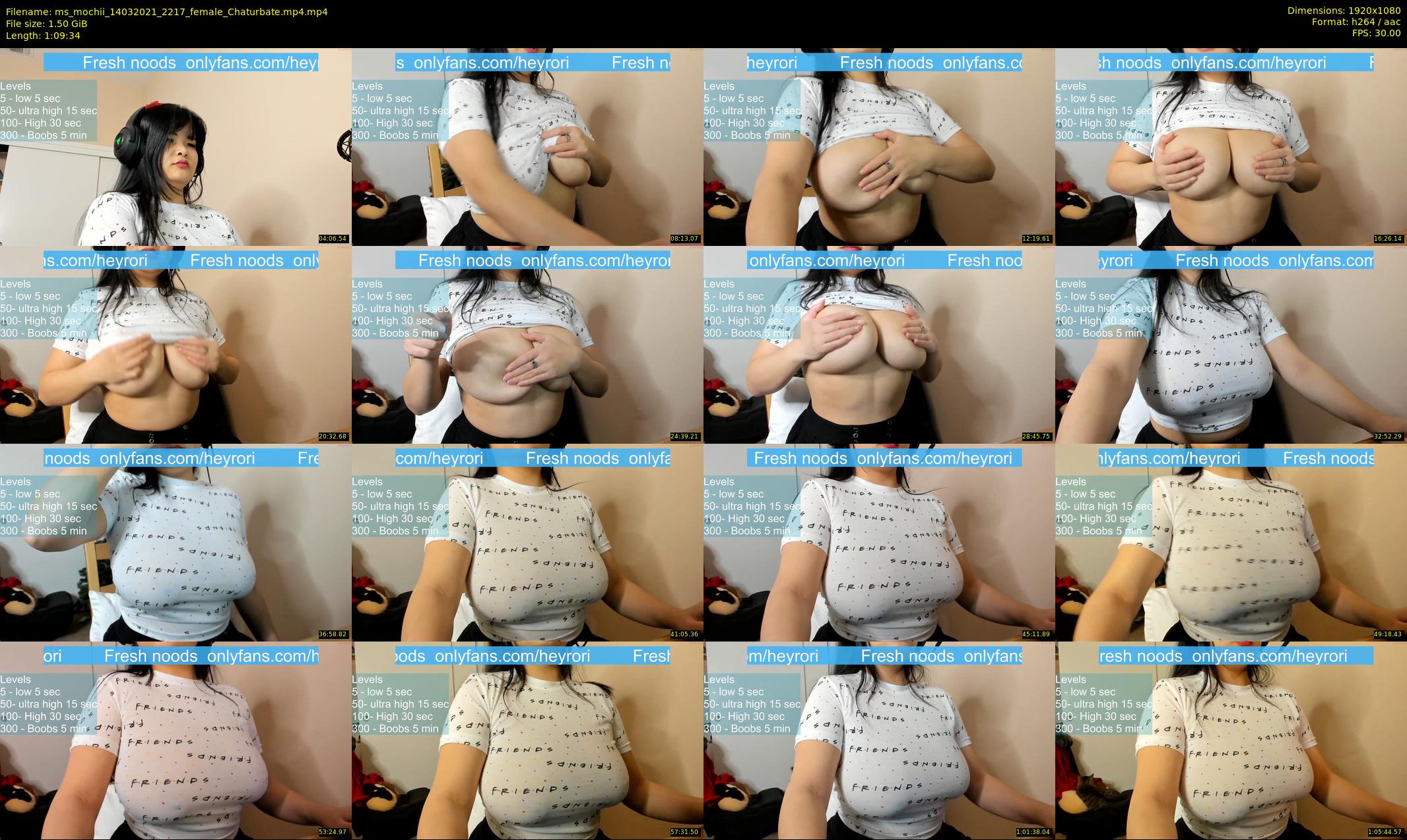 ms_mochii — 70 minute Chaturbate female cam show recording, 1080p, Mar 14, 2021