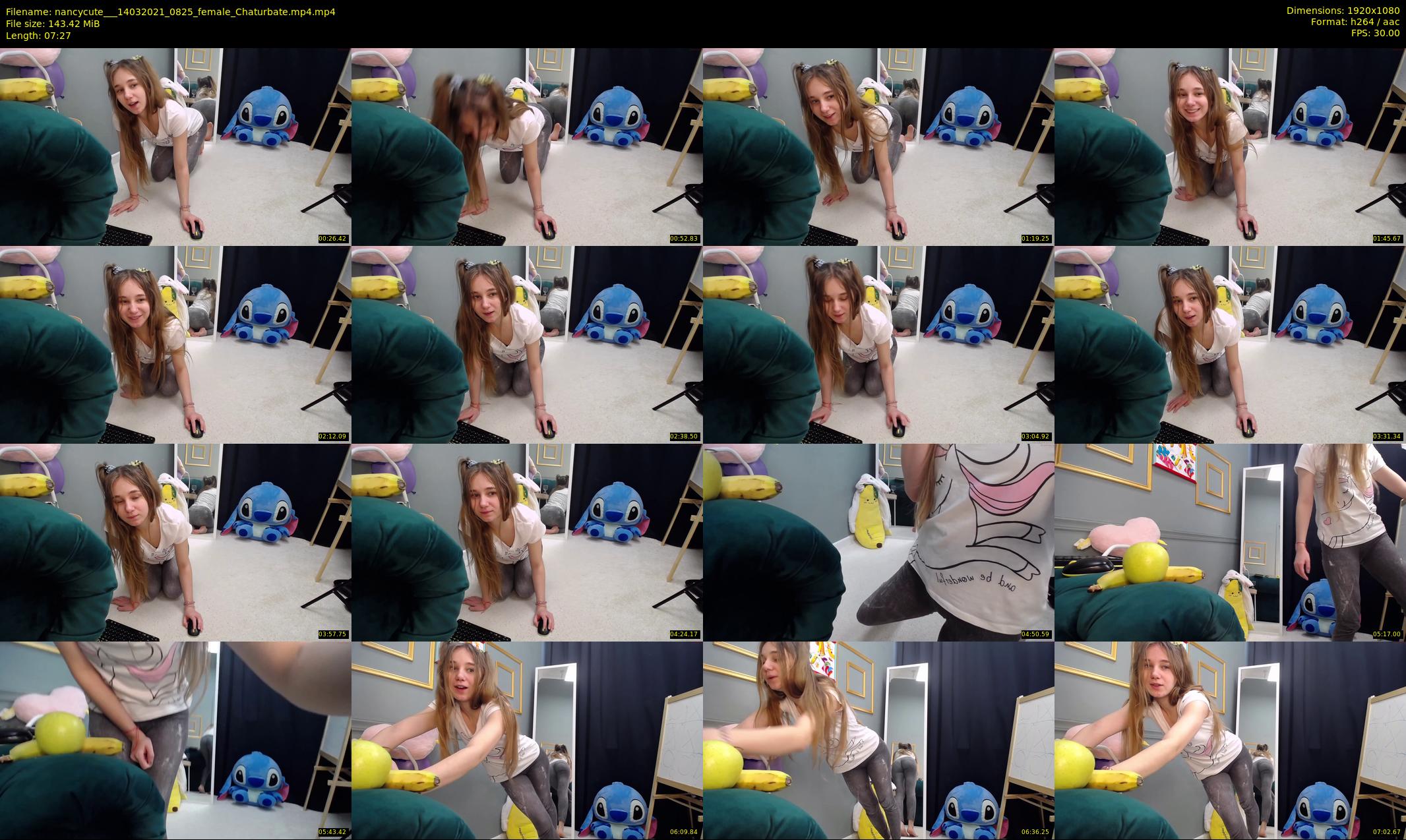 nancycute__ — 8 minute Chaturbate female cam show recording, 1080p, Mar 14, 2021