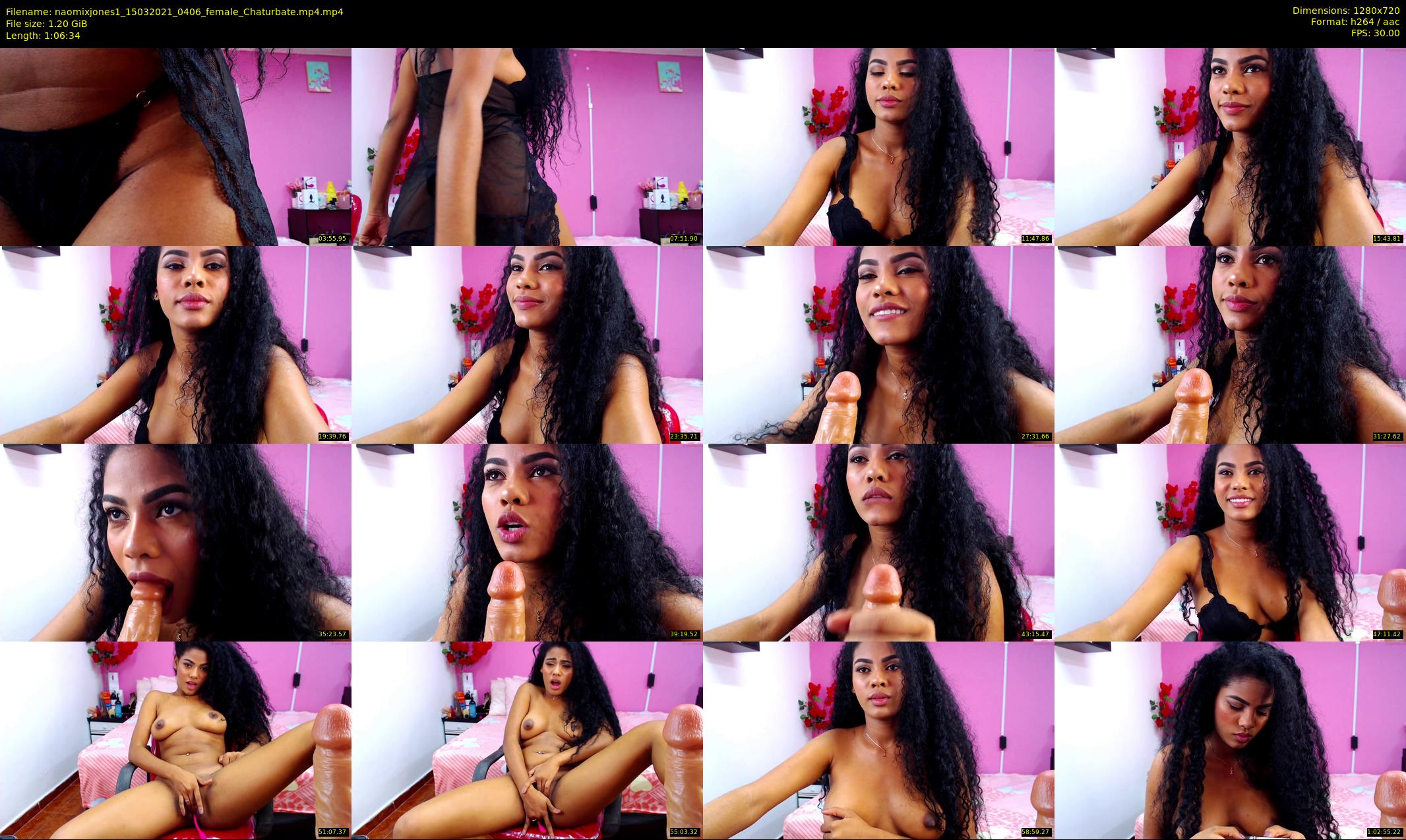naomixjones1 — 67 minute Chaturbate female cam show recording, 720p, Mar 15, 2021