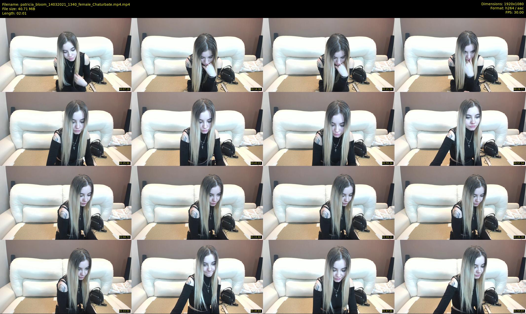 patricia_bloom — 3 minute Chaturbate female cam show recording, 1080p, Mar 14, 2021