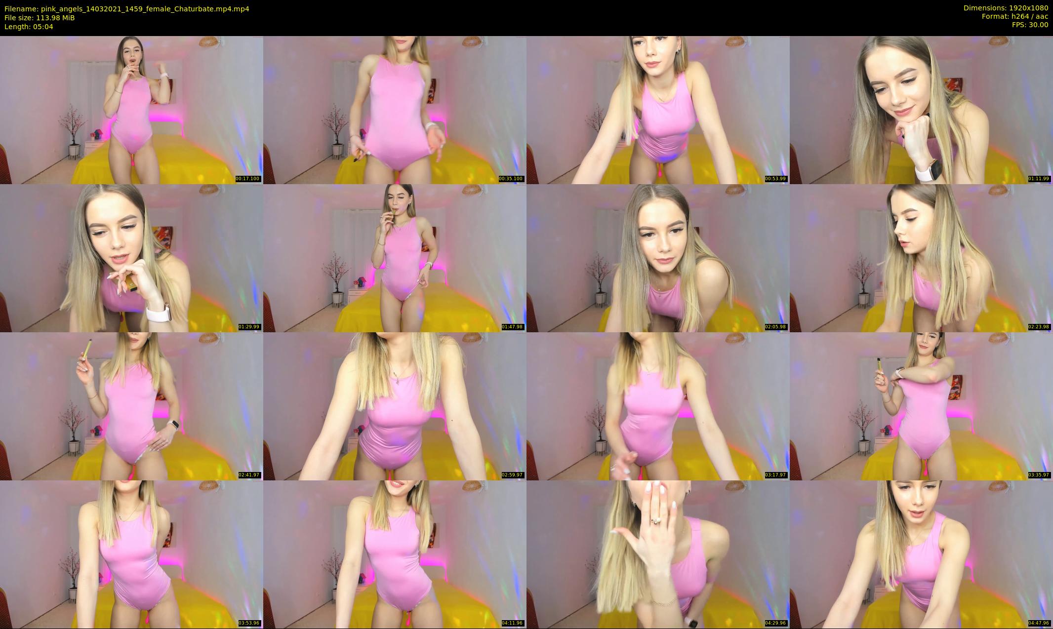 pink_angels — 6 minute Chaturbate couple cam show recording, 1080p, Mar 14, 2021