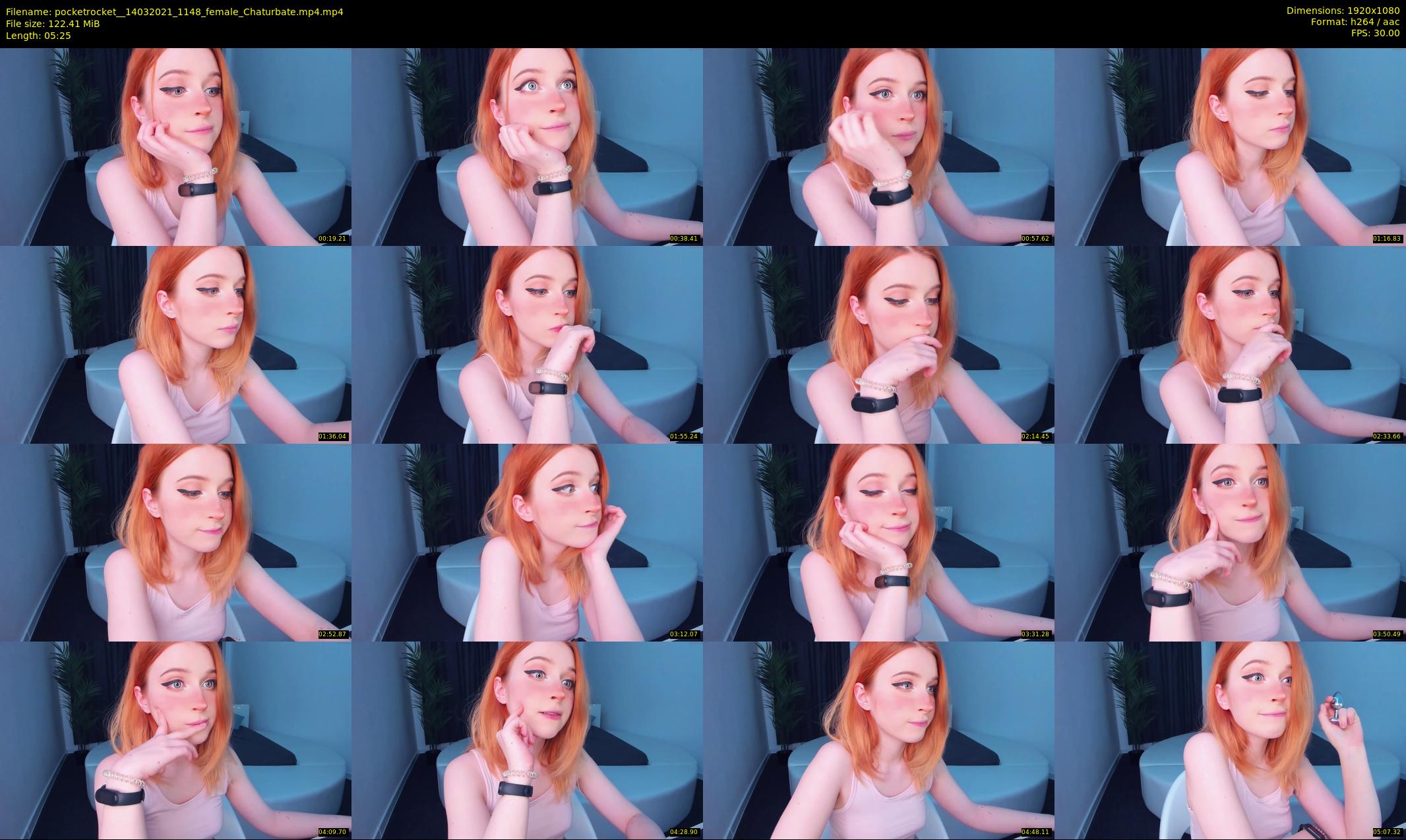 pocketrocket_ — 6 minute Chaturbate female cam show recording, 1080p, Mar 14, 2021