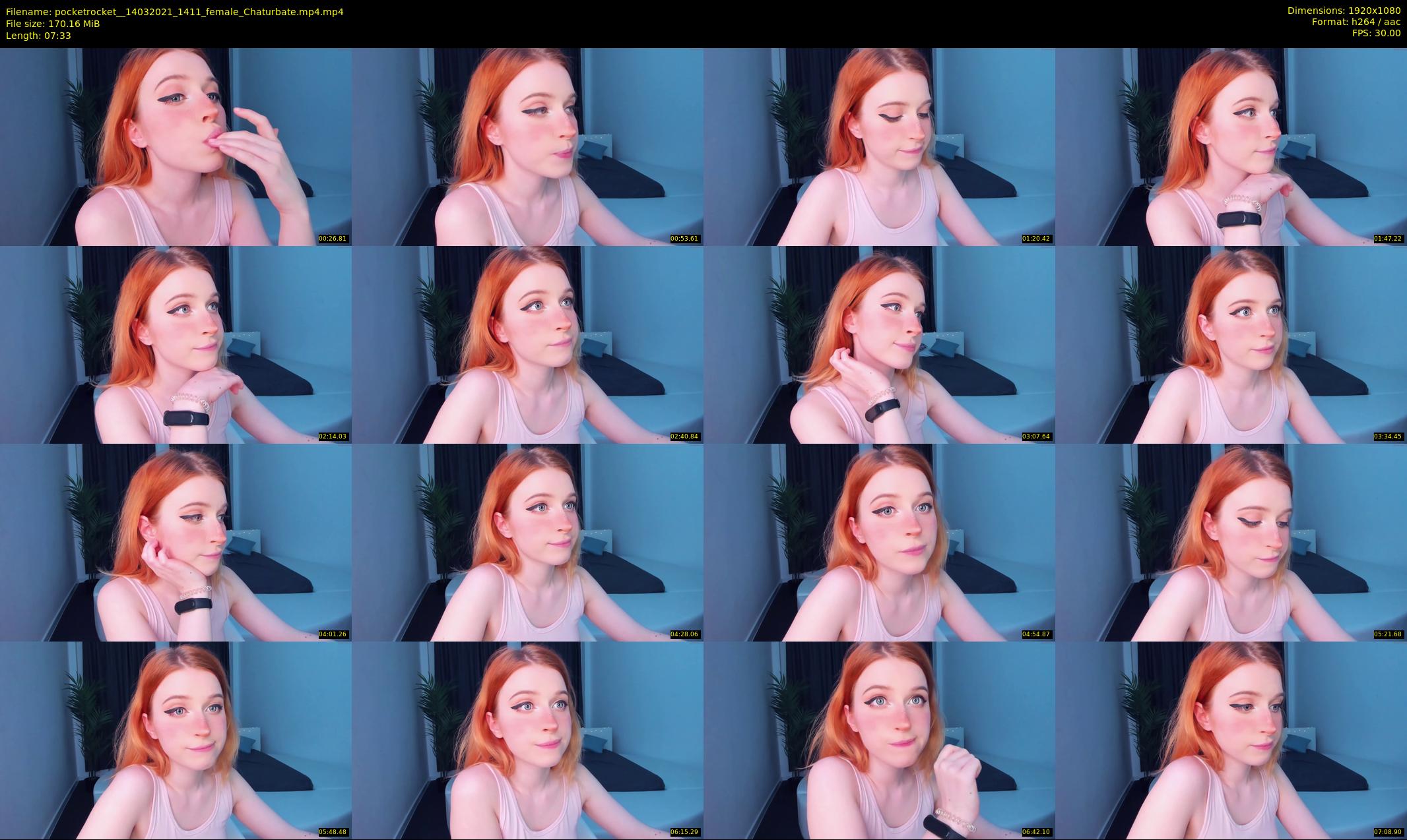pocketrocket_ — 8 minute Chaturbate female cam show recording, 1080p, Mar 14, 2021