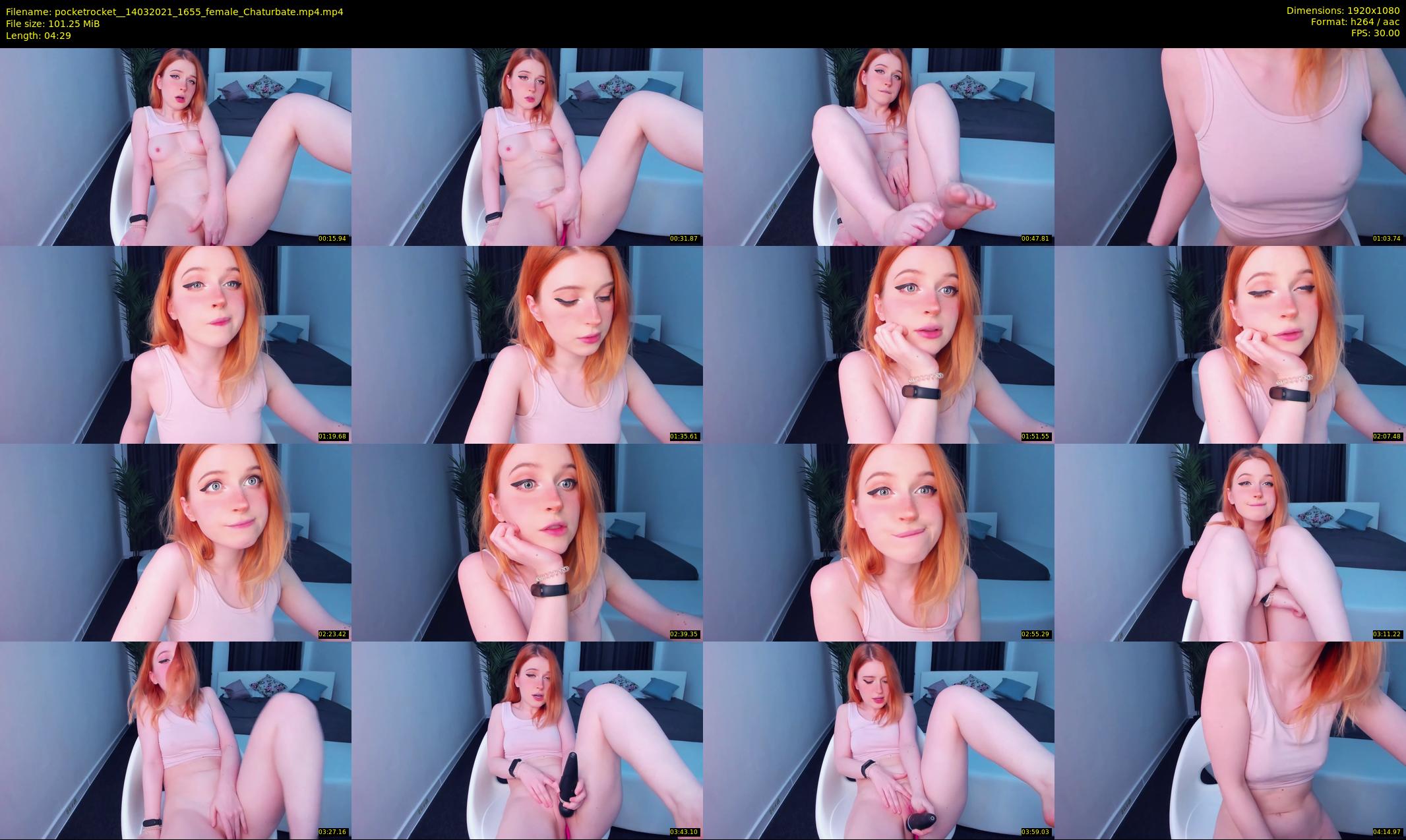 pocketrocket_ — 5 minute Chaturbate female cam show recording, 1080p, Mar 14, 2021