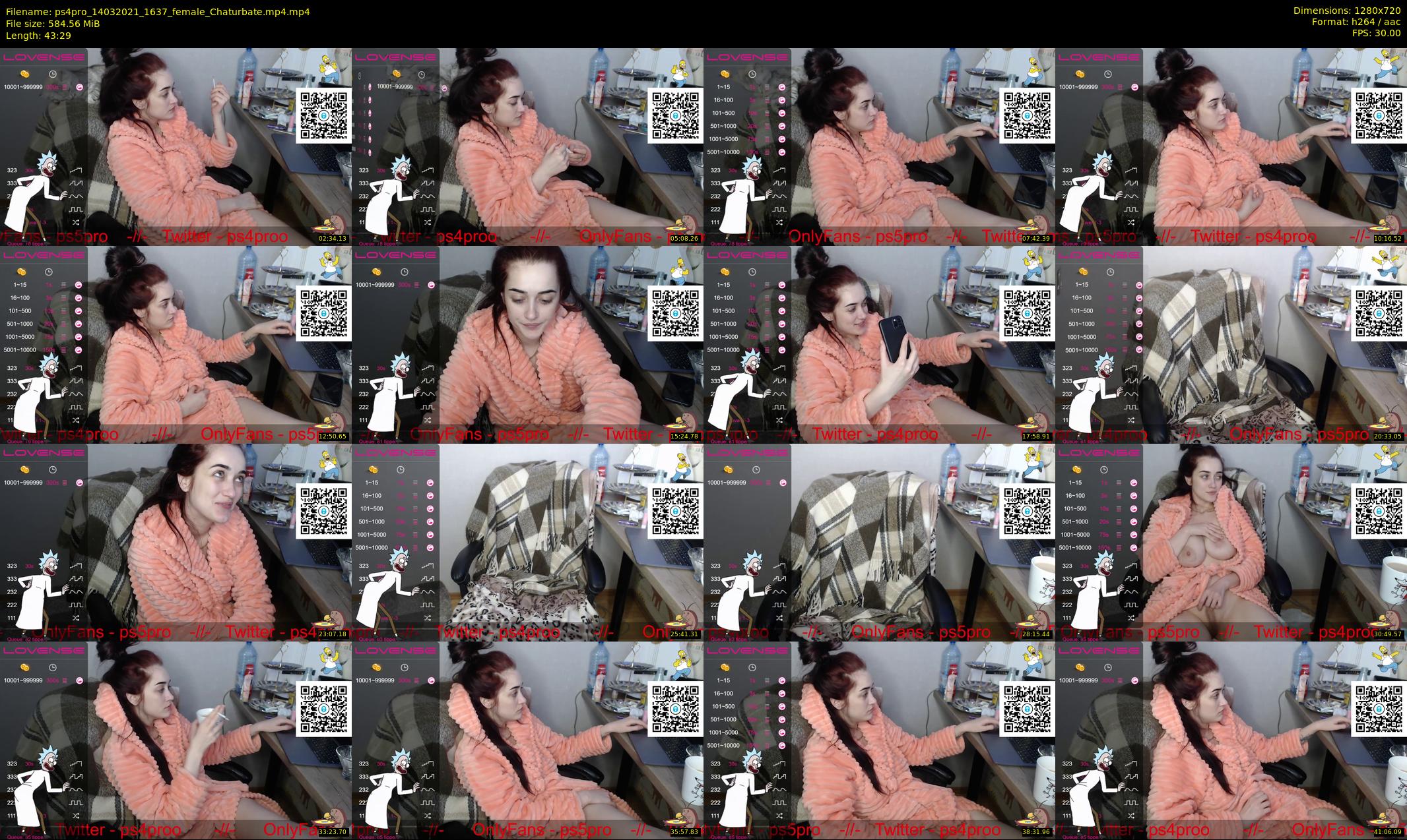 ps4pro — 44 minute Chaturbate female cam show recording, 720p, Mar 14, 2021