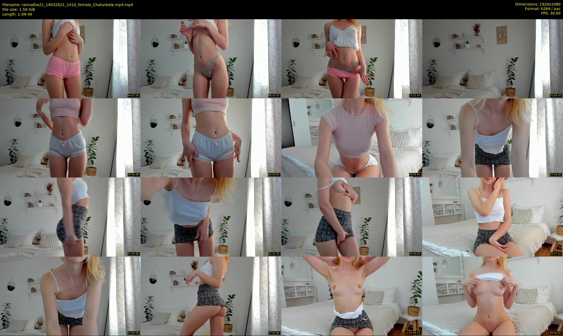 rennatha21 — 70 minute Chaturbate female cam show recording, 1080p, Mar 14, 2021