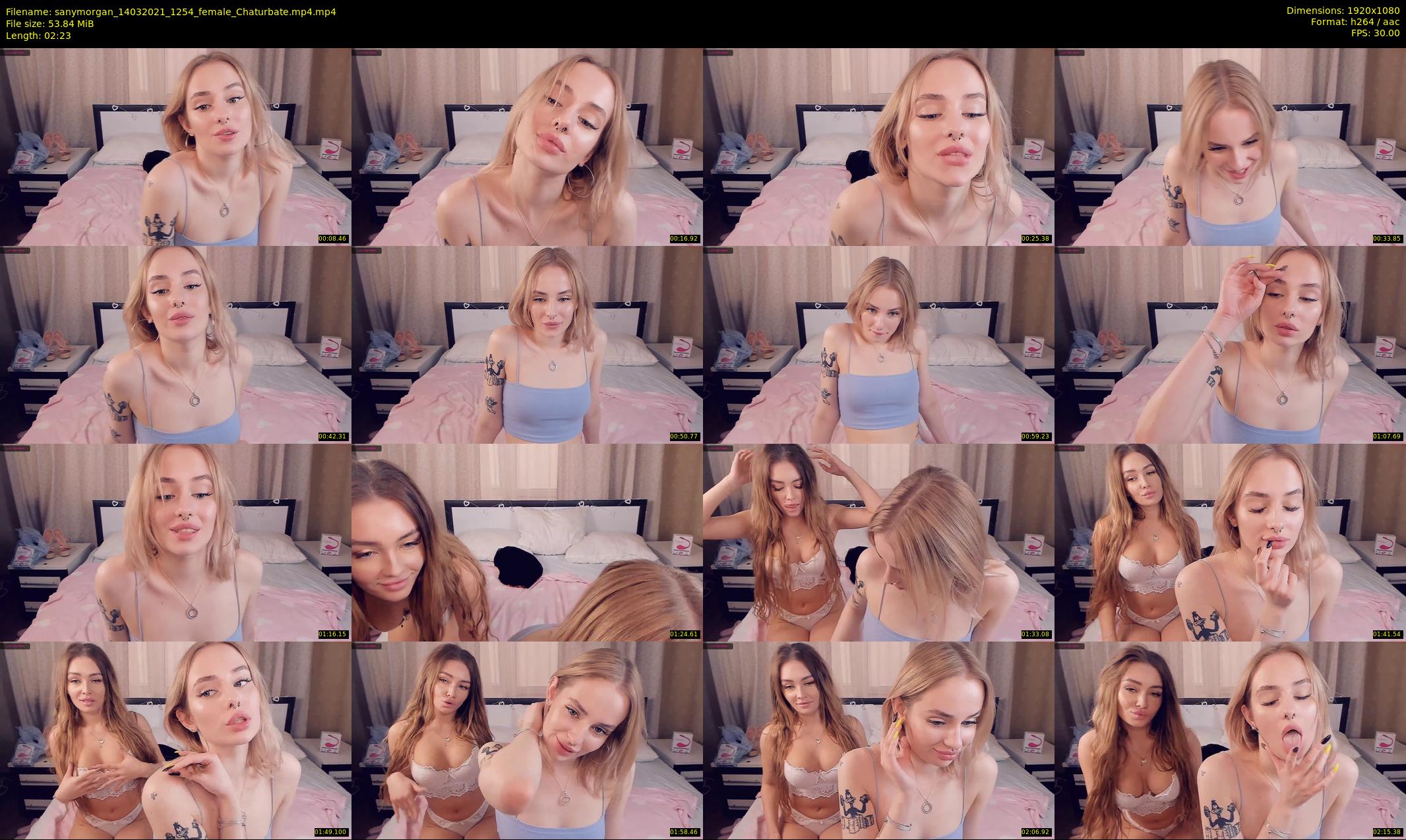 sanymorgan — 3 minute Chaturbate couple cam show recording, 1080p, Mar 14, 2021