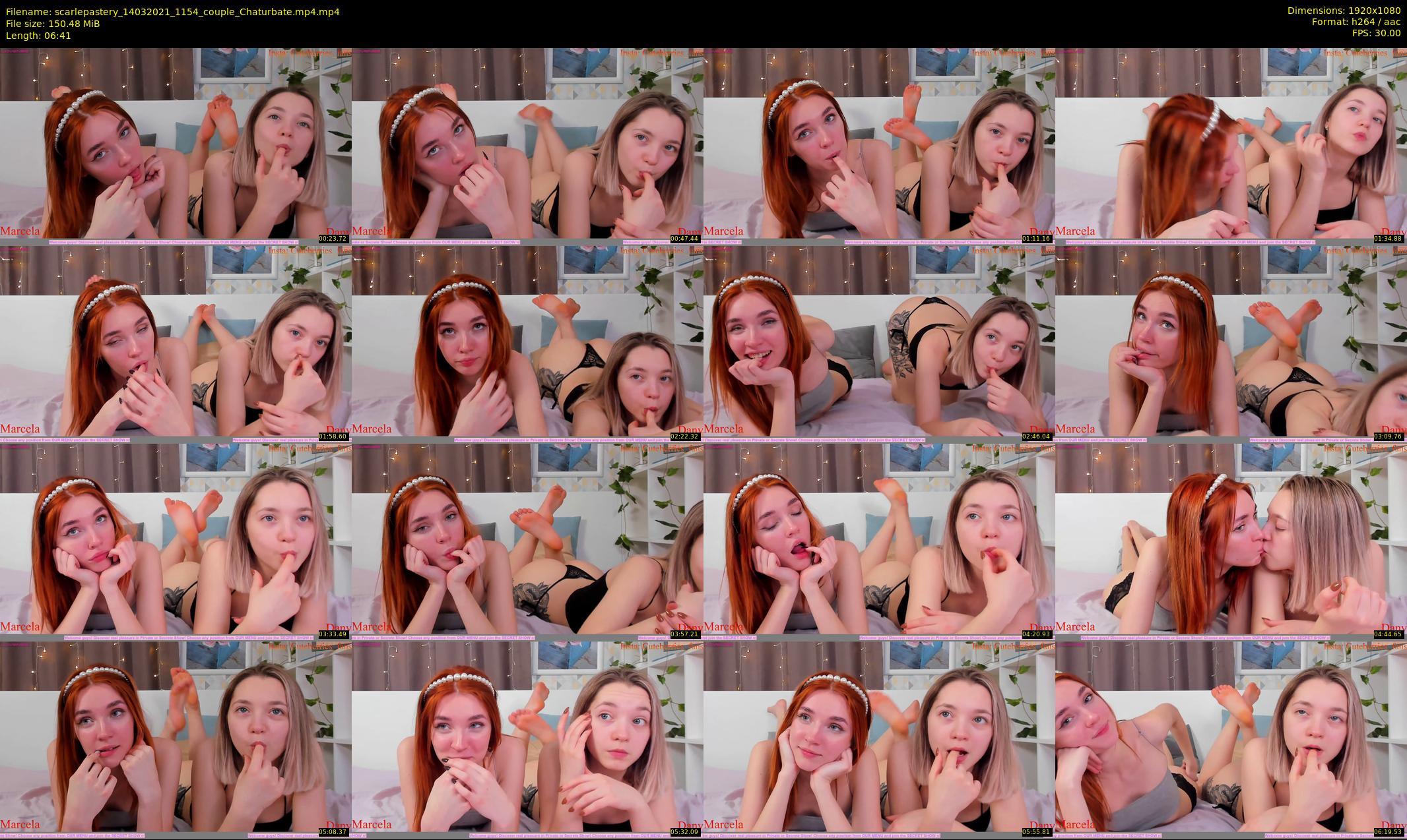 scarlepastery — 7 minute Chaturbate couple cam show recording, 1080p, Mar 14, 2021