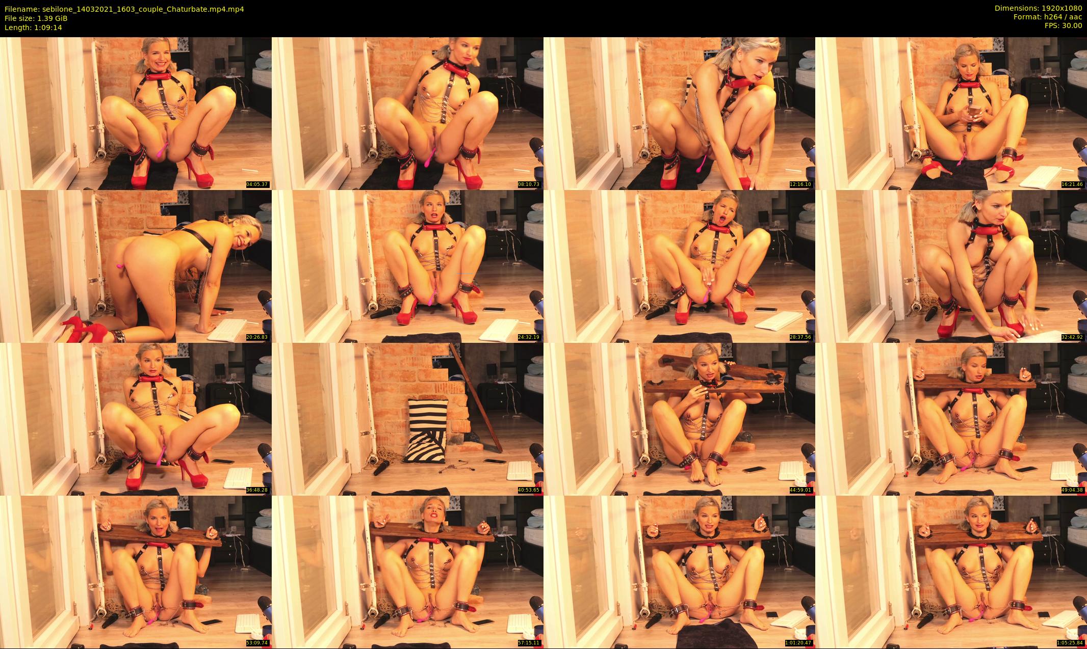sebilone — 70 minute Chaturbate couple cam show recording, 1080p, Mar 14, 2021