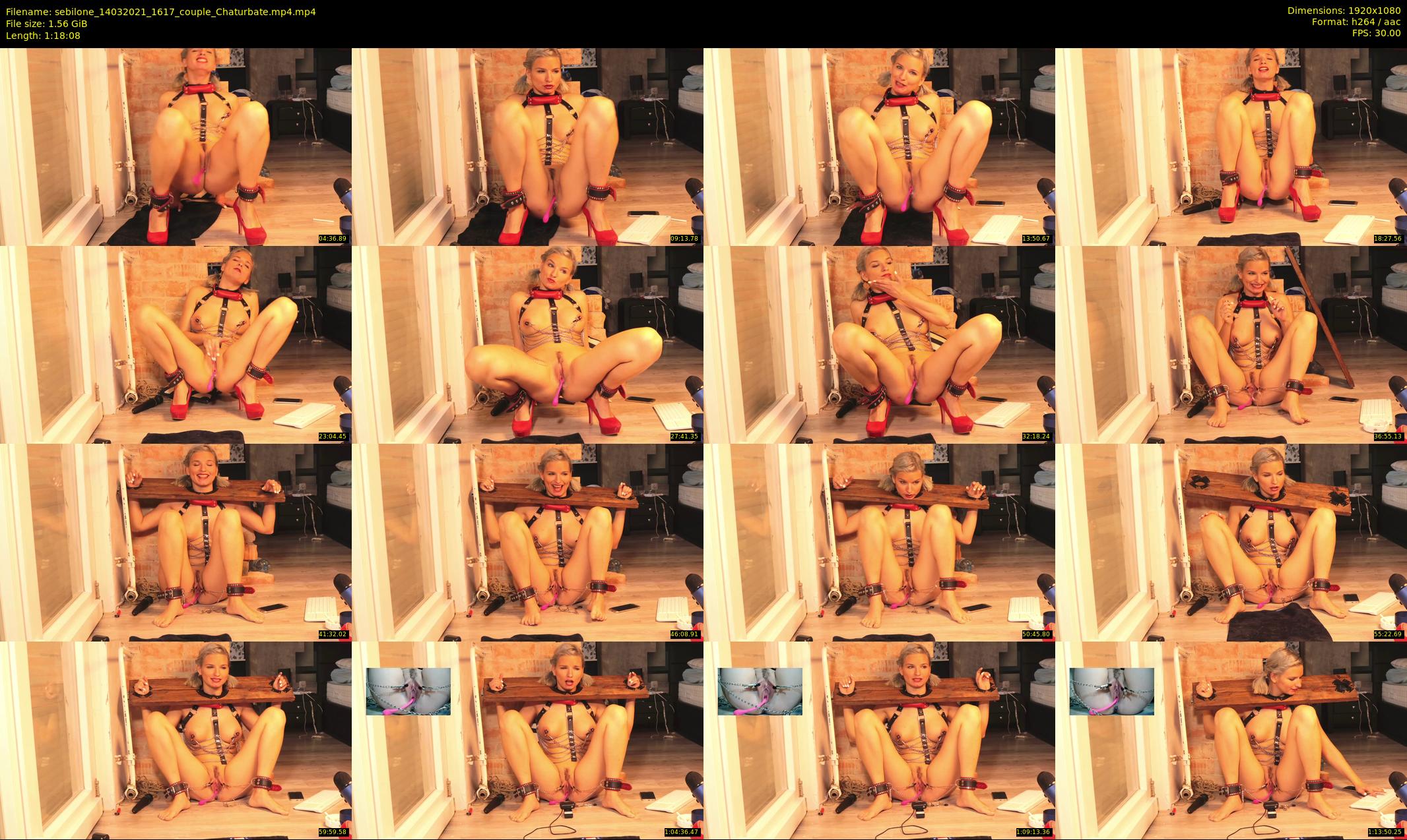 sebilone — 79 minute Chaturbate couple cam show recording, 1080p, Mar 14, 2021