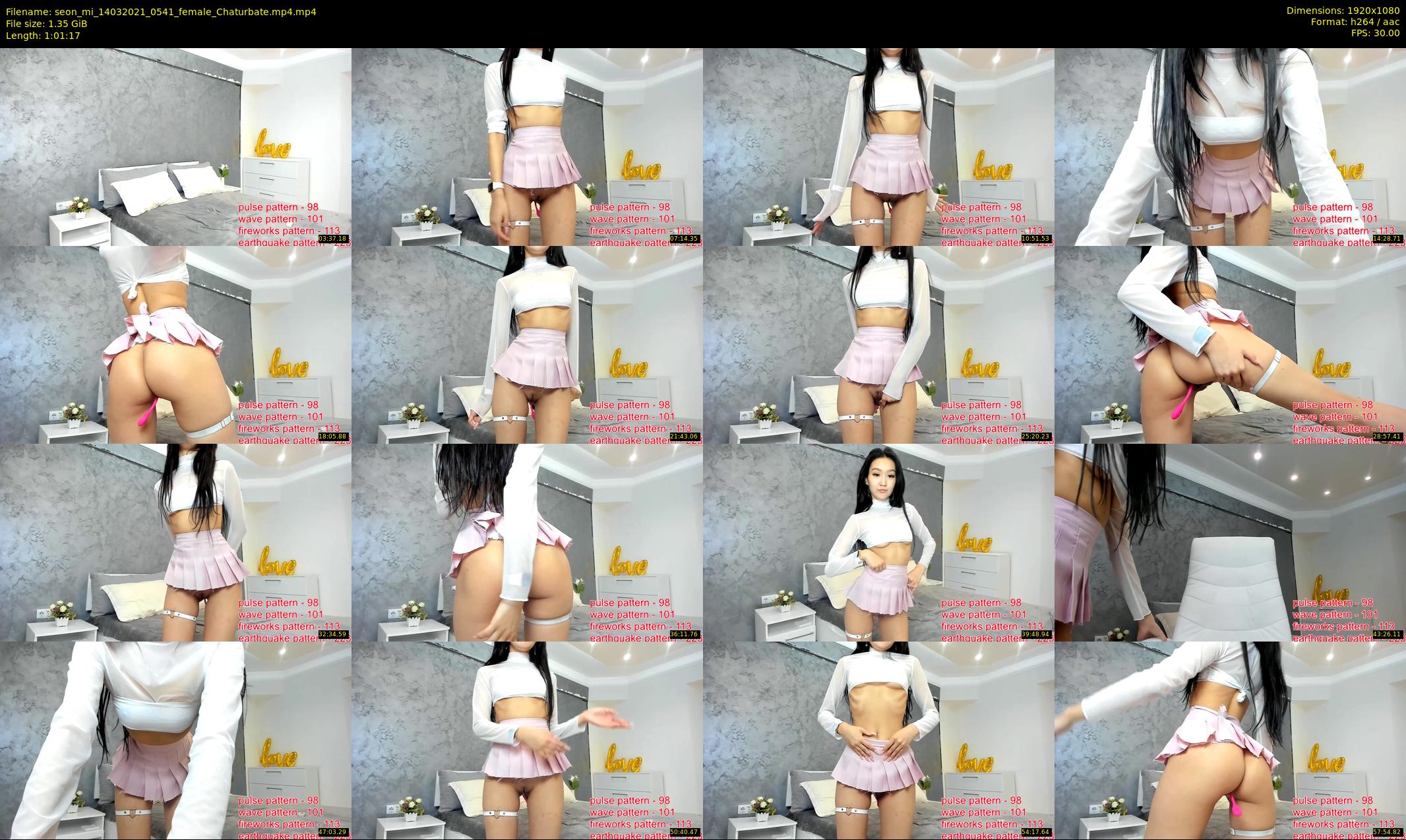 seon_mi — 62 minute Chaturbate female cam show recording, 1080p, Mar 14, 2021