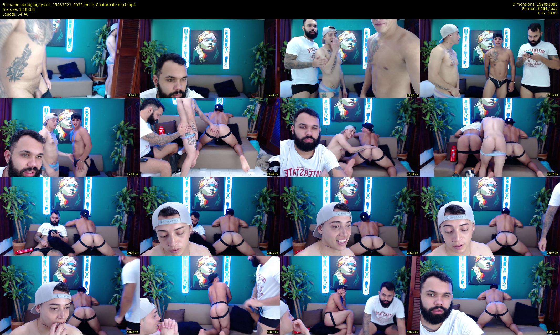 straigthguysfun — 55 minute Chaturbate male cam show recording, 1080p, Mar 15, 2021