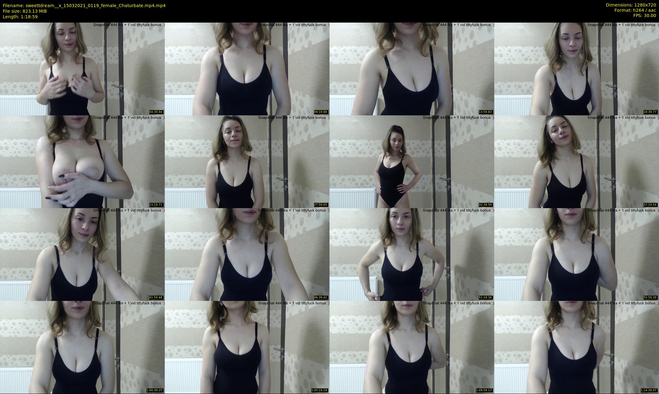 sweettdream__x — 79 minute Chaturbate female cam show recording, 720p, Mar 15, 2021