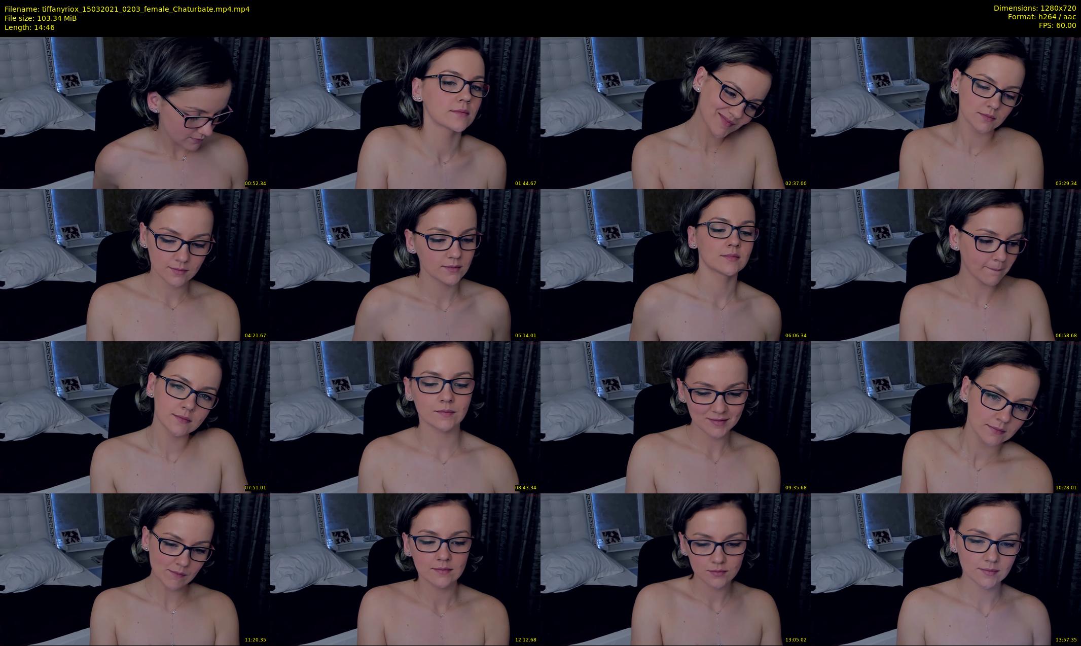 tiffanyriox — 15 minute Chaturbate female cam show recording, 720p, Mar 15, 2021