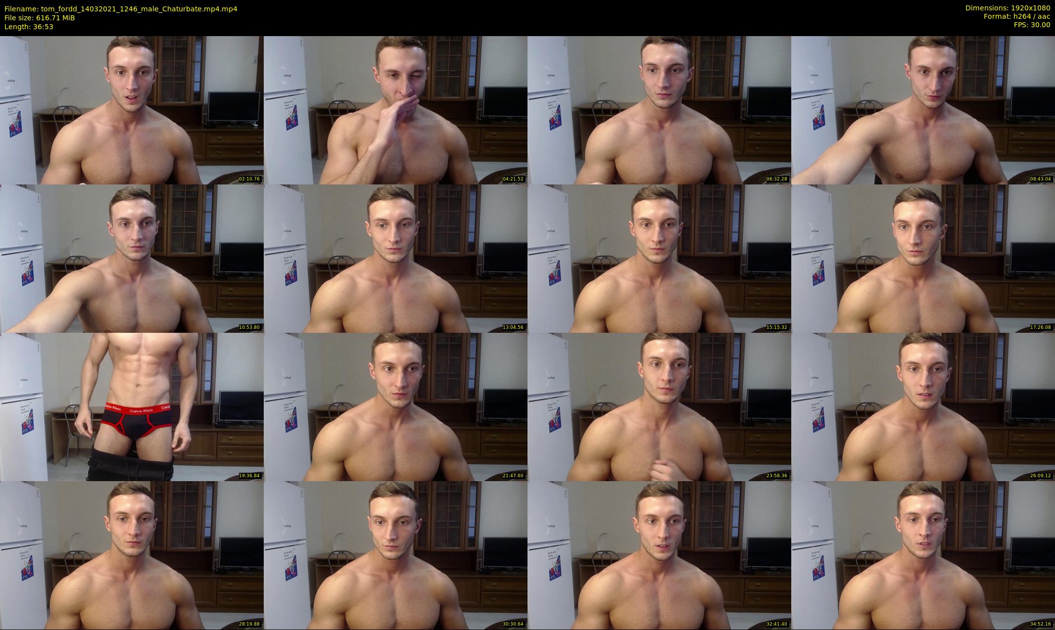 tom_fordd — 37 minute Chaturbate male cam show recording, 1080p, Mar 14, 2021