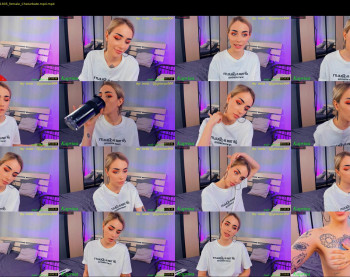 tonsykaprina — 20 minute Chaturbate couple cam show recording, 1080p, Mar 14, 2021