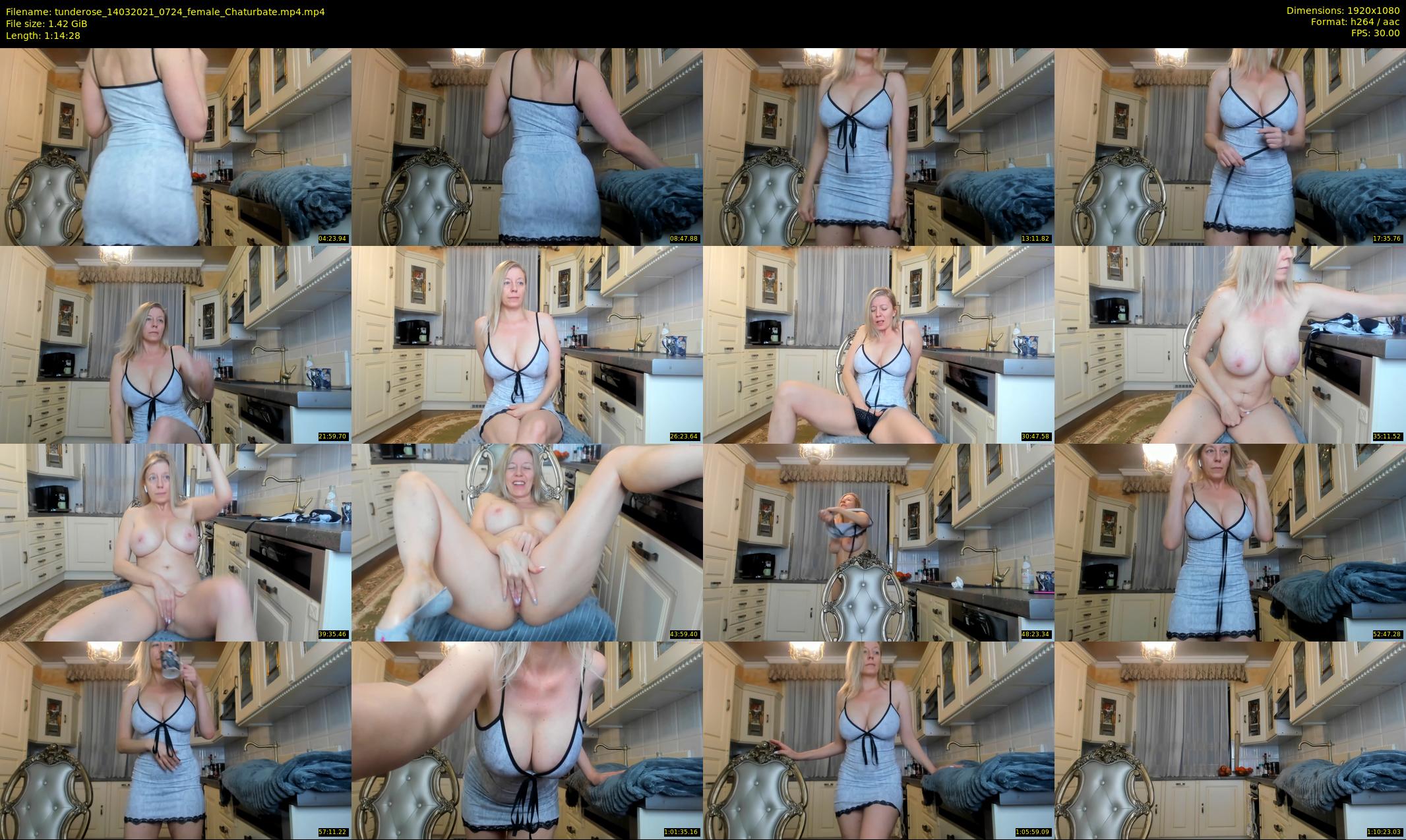 tunderose — 75 minute Chaturbate female cam show recording, 1080p, Mar 14, 2021