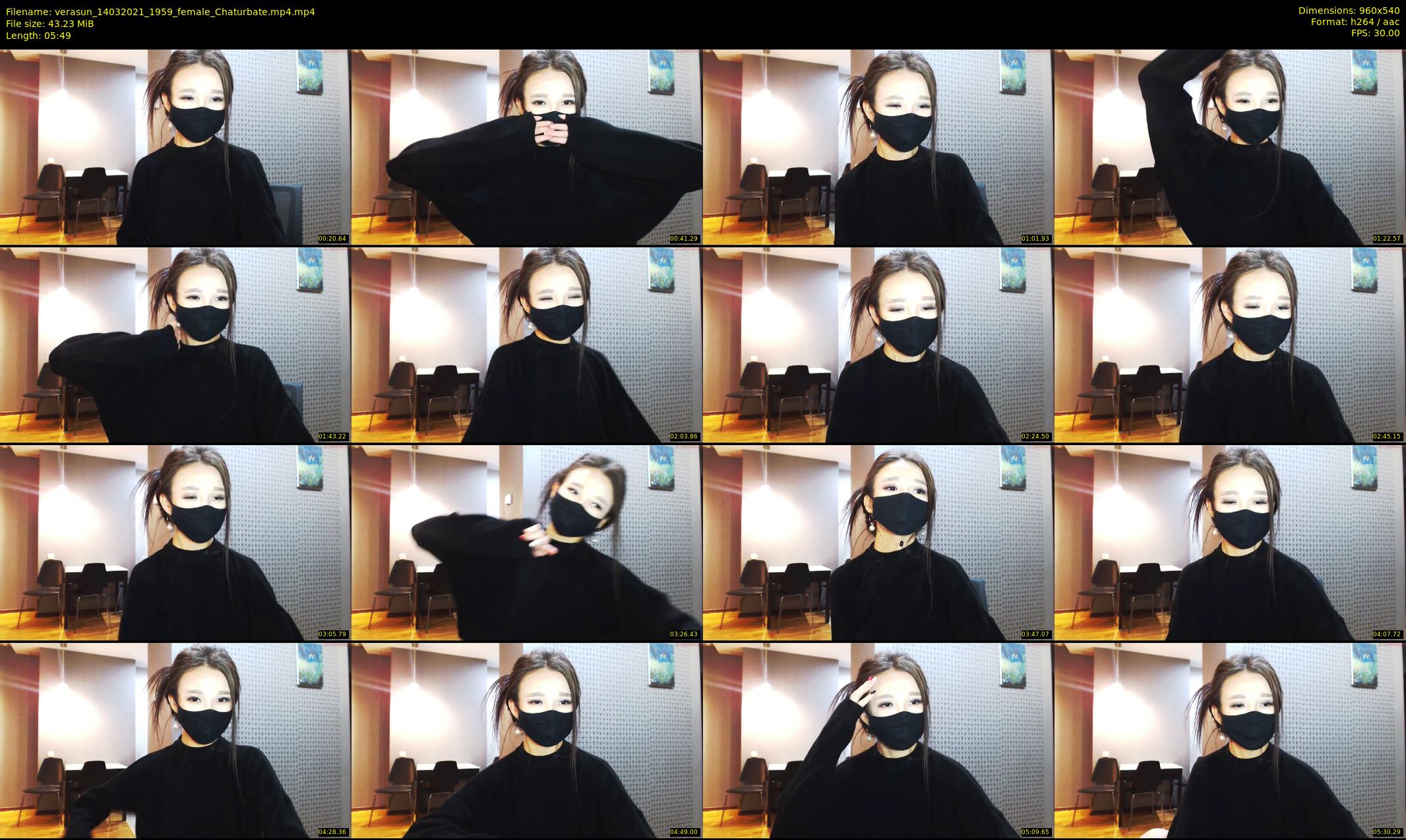 verasun — 6 minute Chaturbate female cam show recording, 480p, Mar 14, 2021
