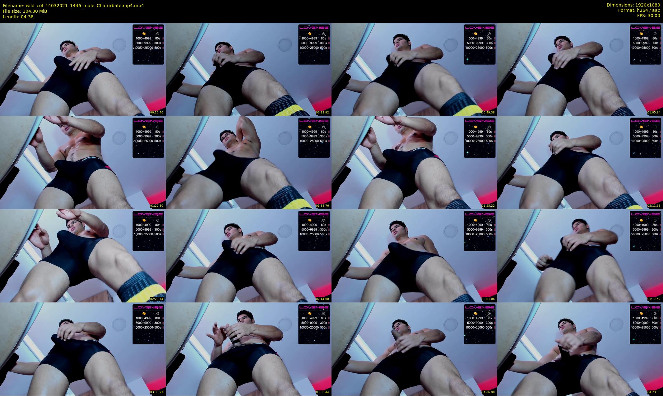 wild_col — 5 minute Chaturbate male cam show recording, 1080p, Mar 14, 2021