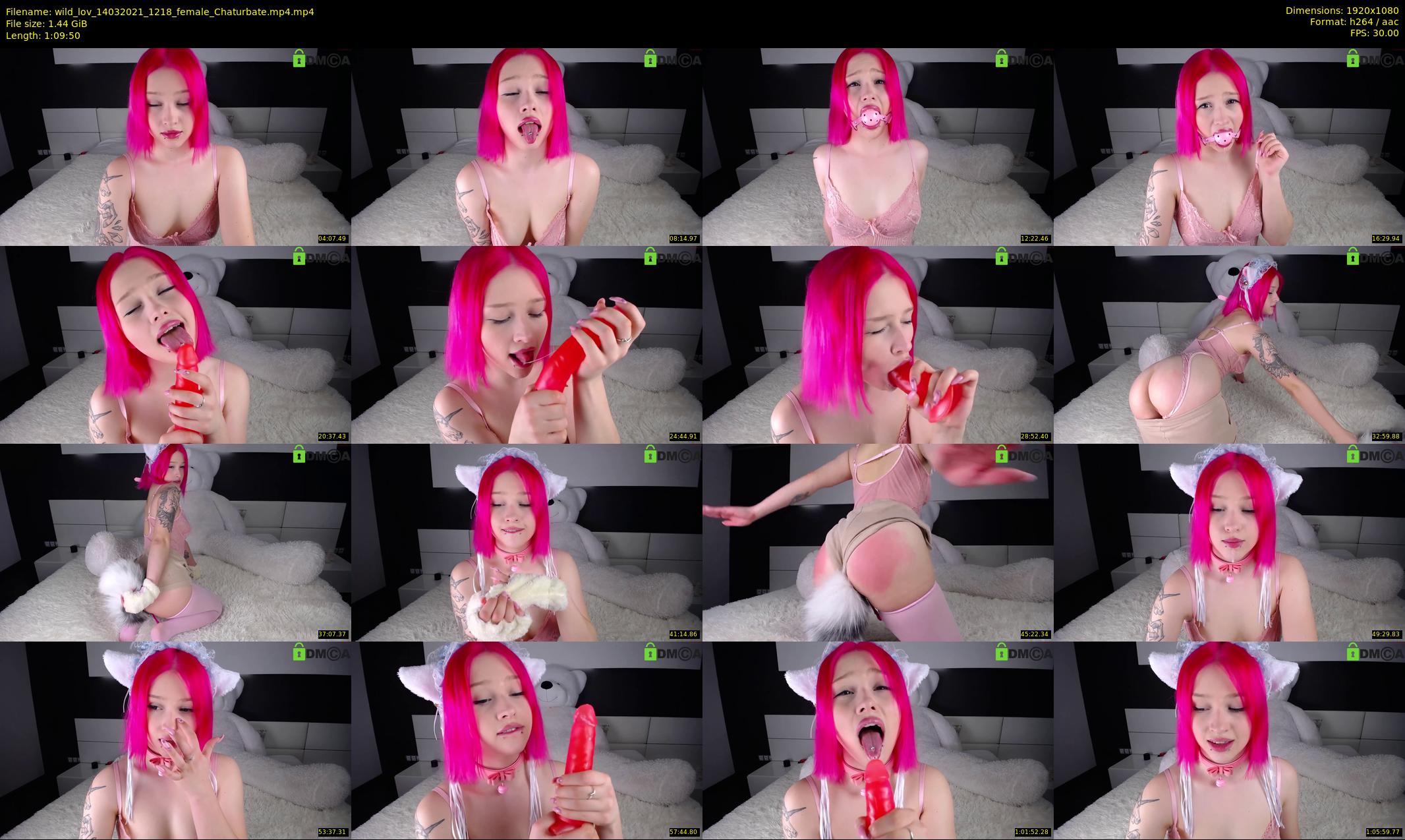 wild_lov — 70 minute Chaturbate female cam show recording, 1080p, Mar 14, 2021