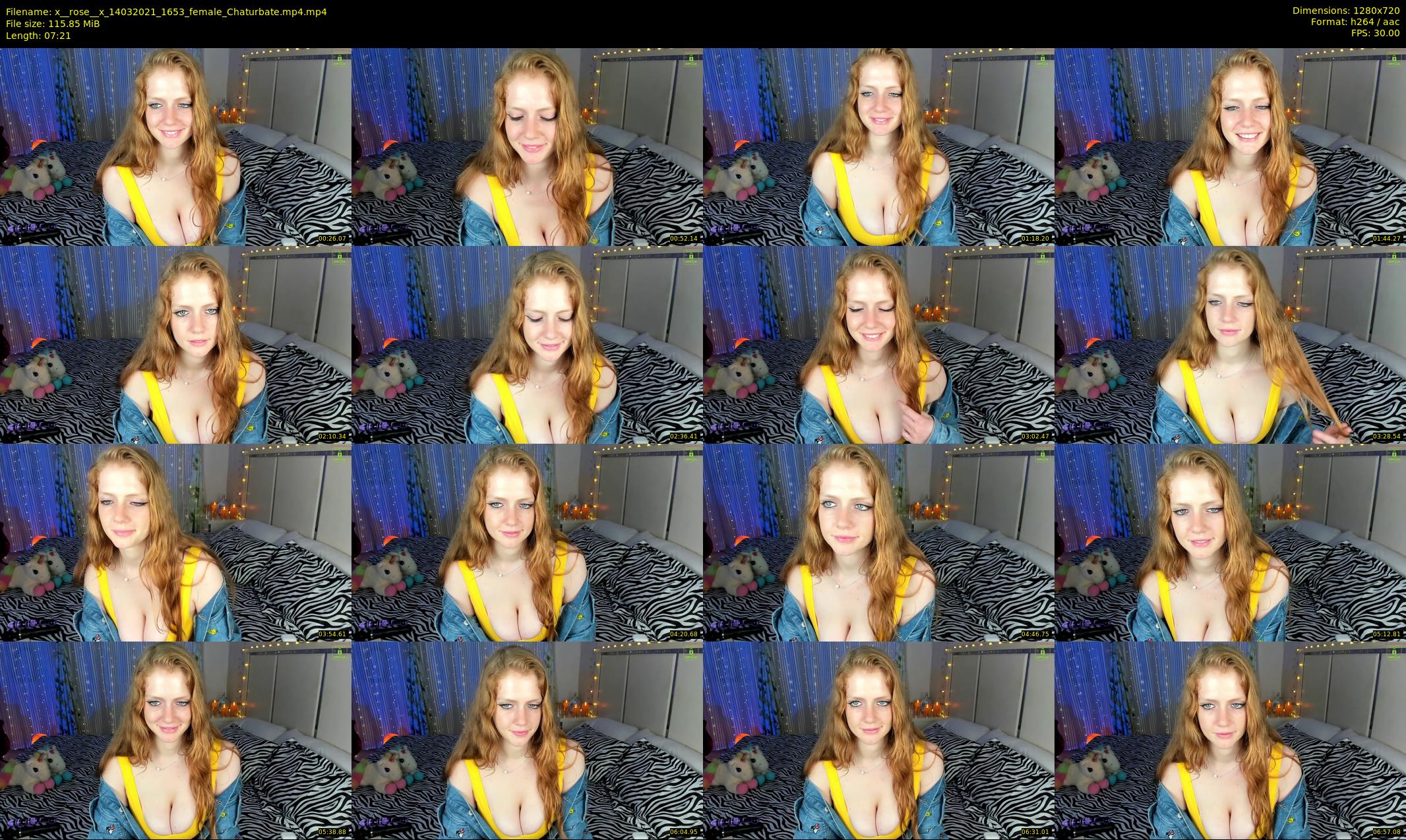 x__rose__x — 8 minute Chaturbate female cam show recording, 720p, Mar 14, 2021