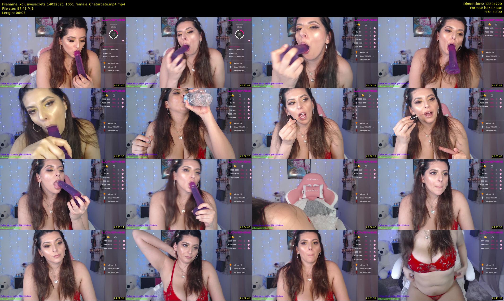 xclusivesecrets — 7 minute Chaturbate female cam show recording, 720p, Mar 14, 2021