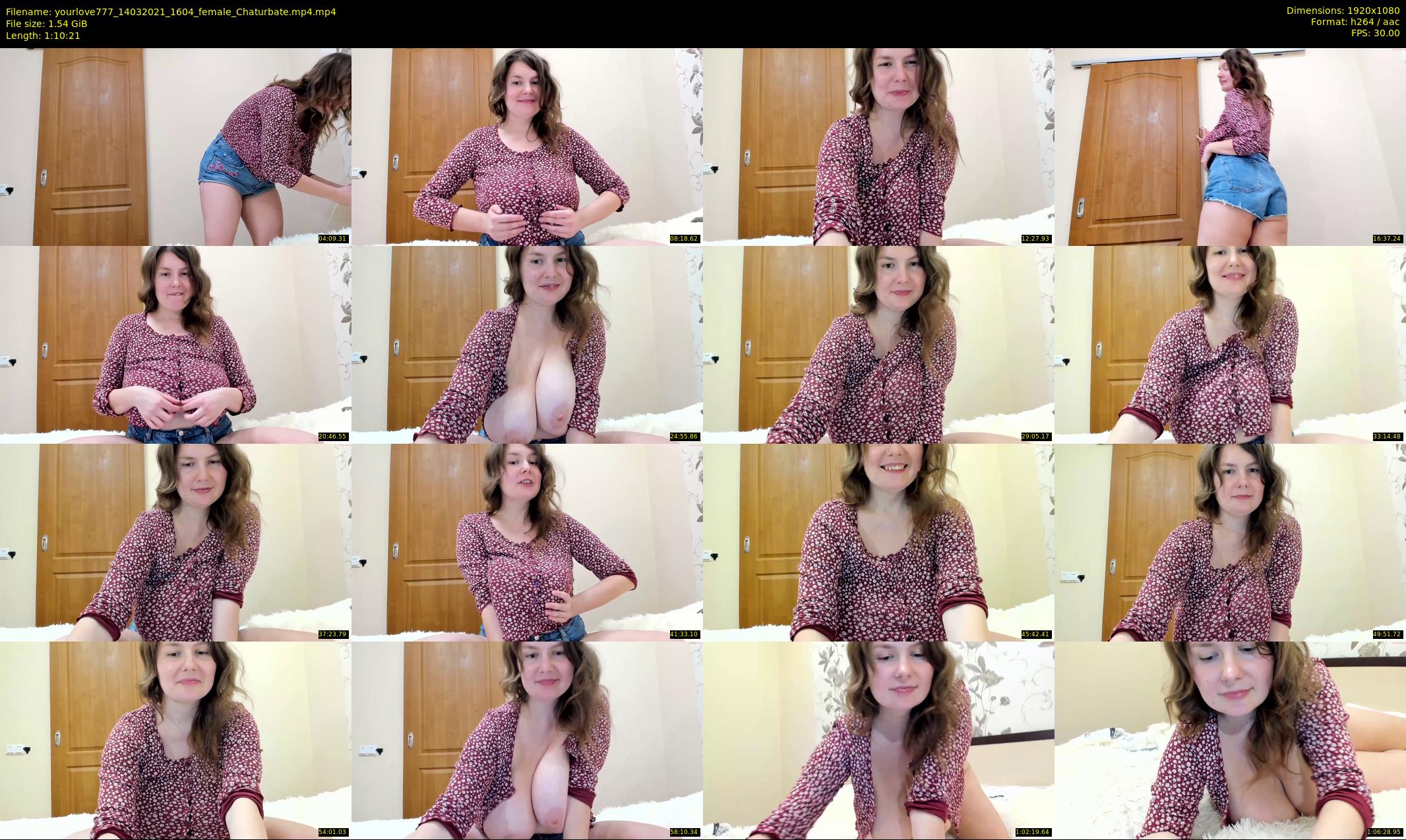 yourlove777 — 71 minute Chaturbate female cam show recording, 1080p, Mar 14, 2021