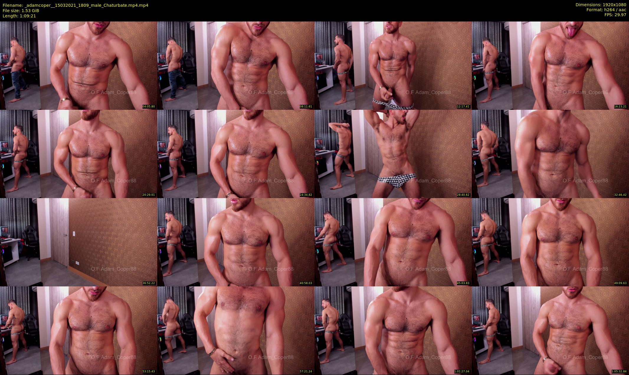 _adamcoper_ — 70 minute Chaturbate male cam show recording, 1080p, Mar 15, 2021