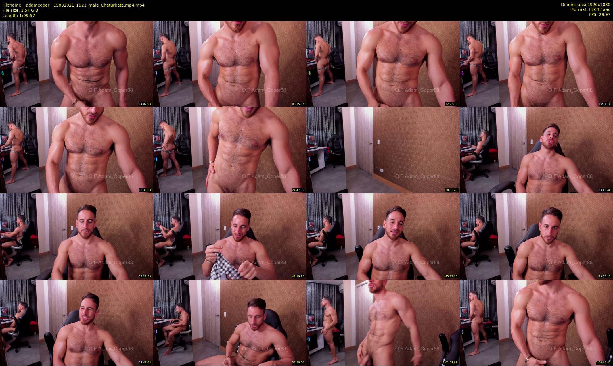 _adamcoper_ — 70 minute Chaturbate male cam show recording, 1080p, Mar 15, 2021