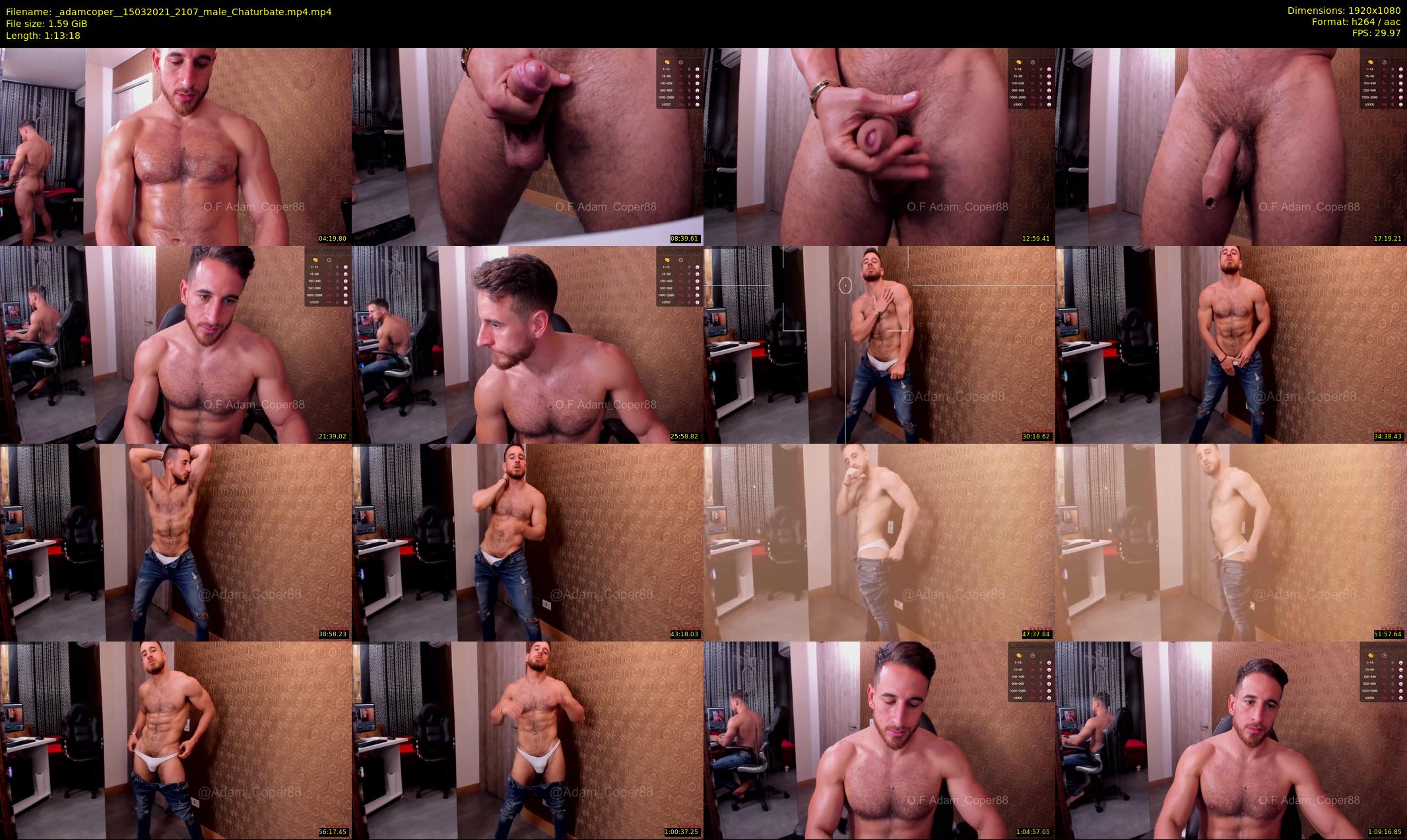 _adamcoper_ — 74 minute Chaturbate male cam show recording, 1080p, Mar 15, 2021