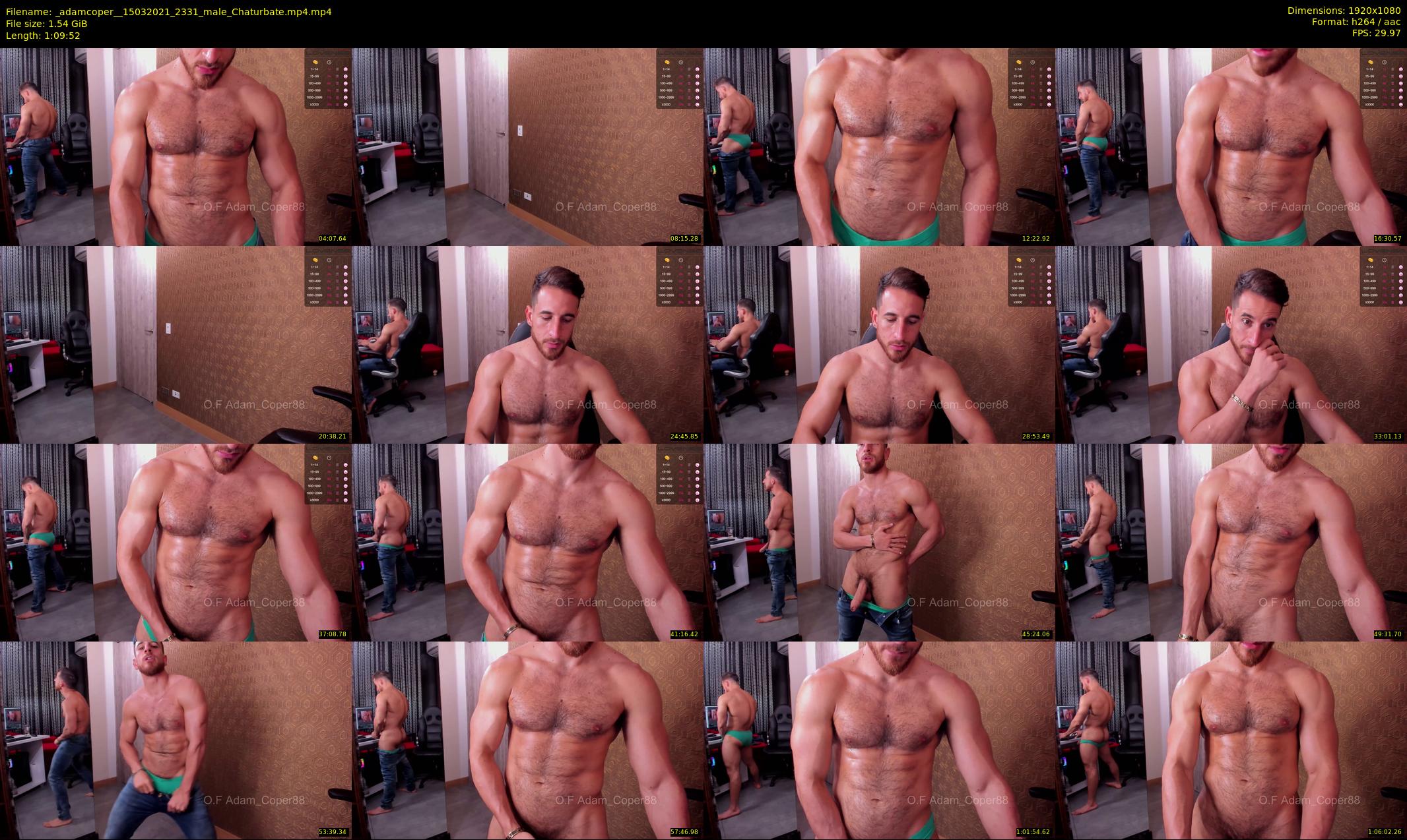 _adamcoper_ — 70 minute Chaturbate male cam show recording, 1080p, Mar 15, 2021