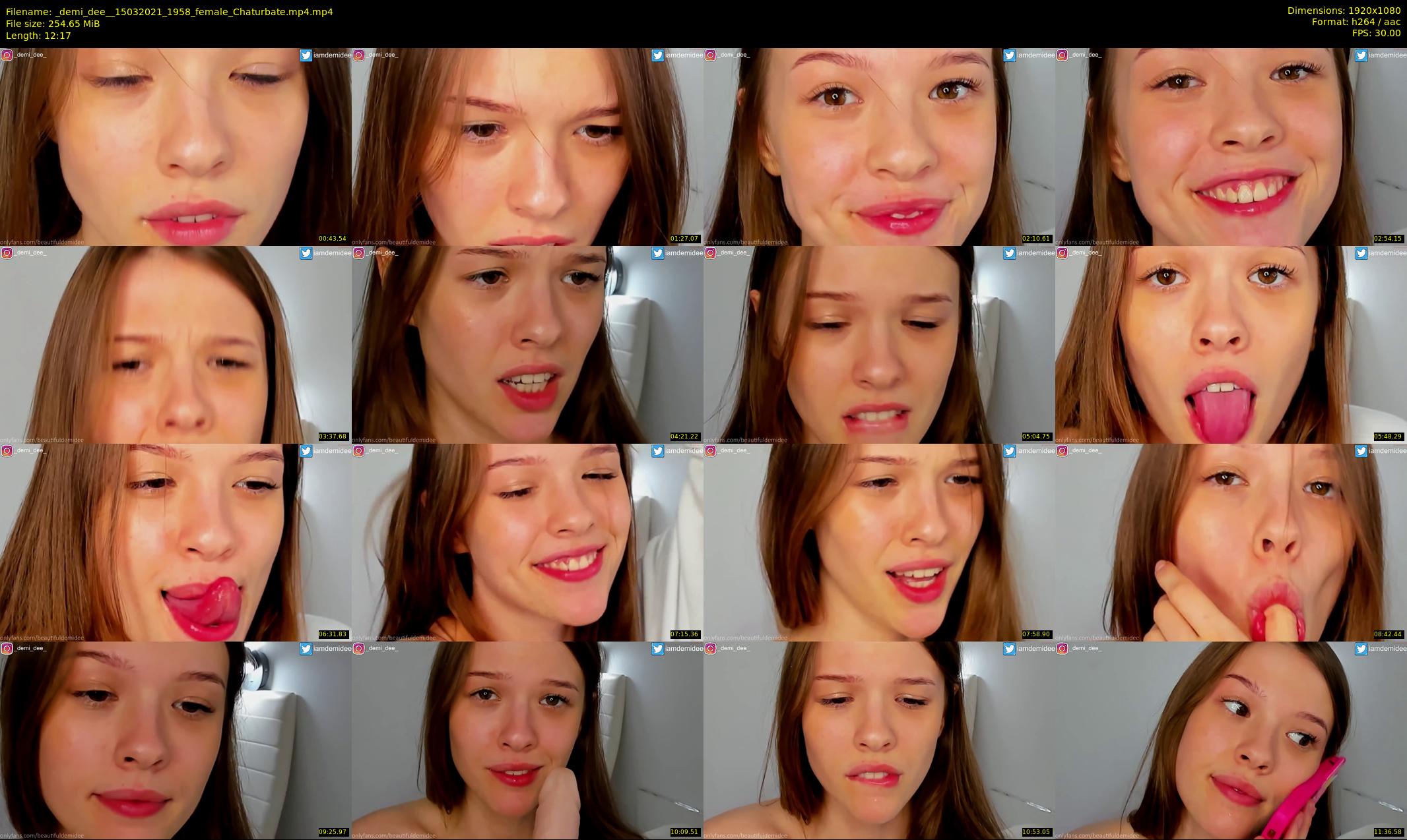 _demi_dee_ — 13 minute Chaturbate female cam show recording, 1080p, Mar 15, 2021