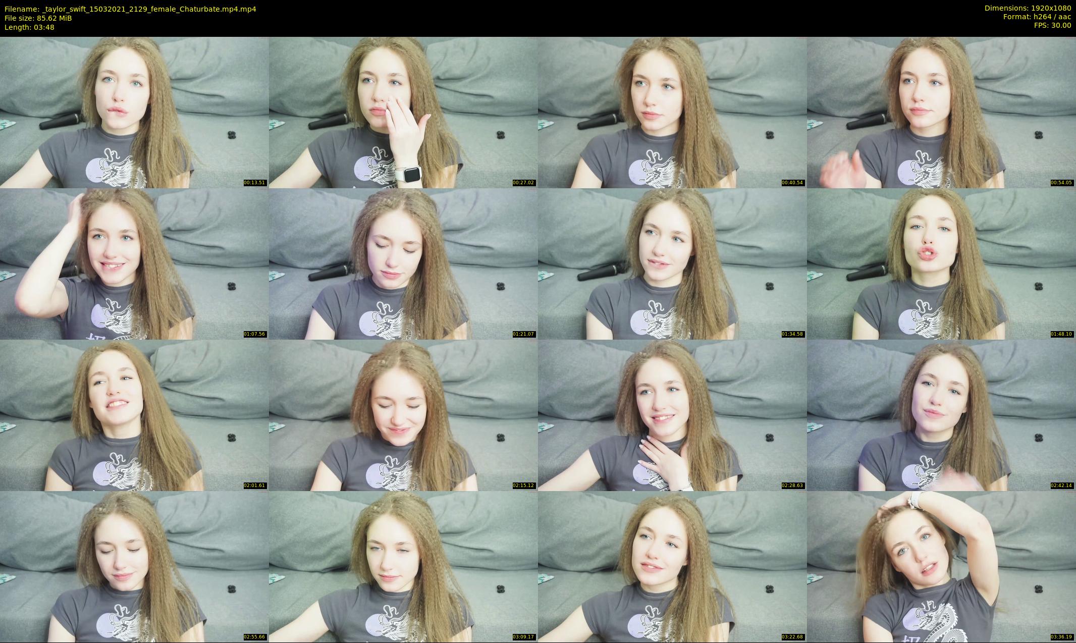 _taylor_swift — 4 minute Chaturbate female cam show recording, 1080p, Mar 15, 2021