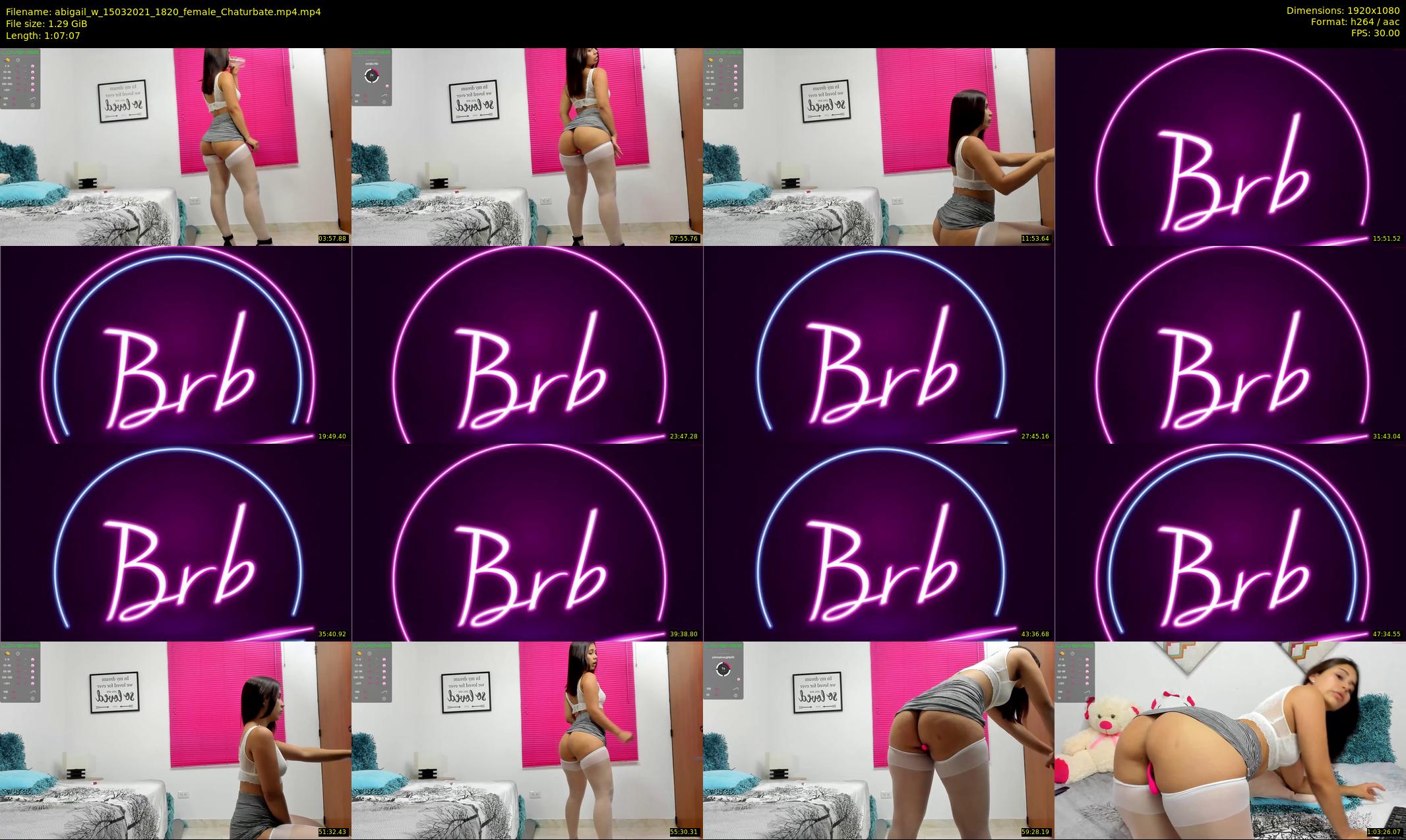 abigail_w — 68 minute Chaturbate female cam show recording, 1080p, Mar 15, 2021