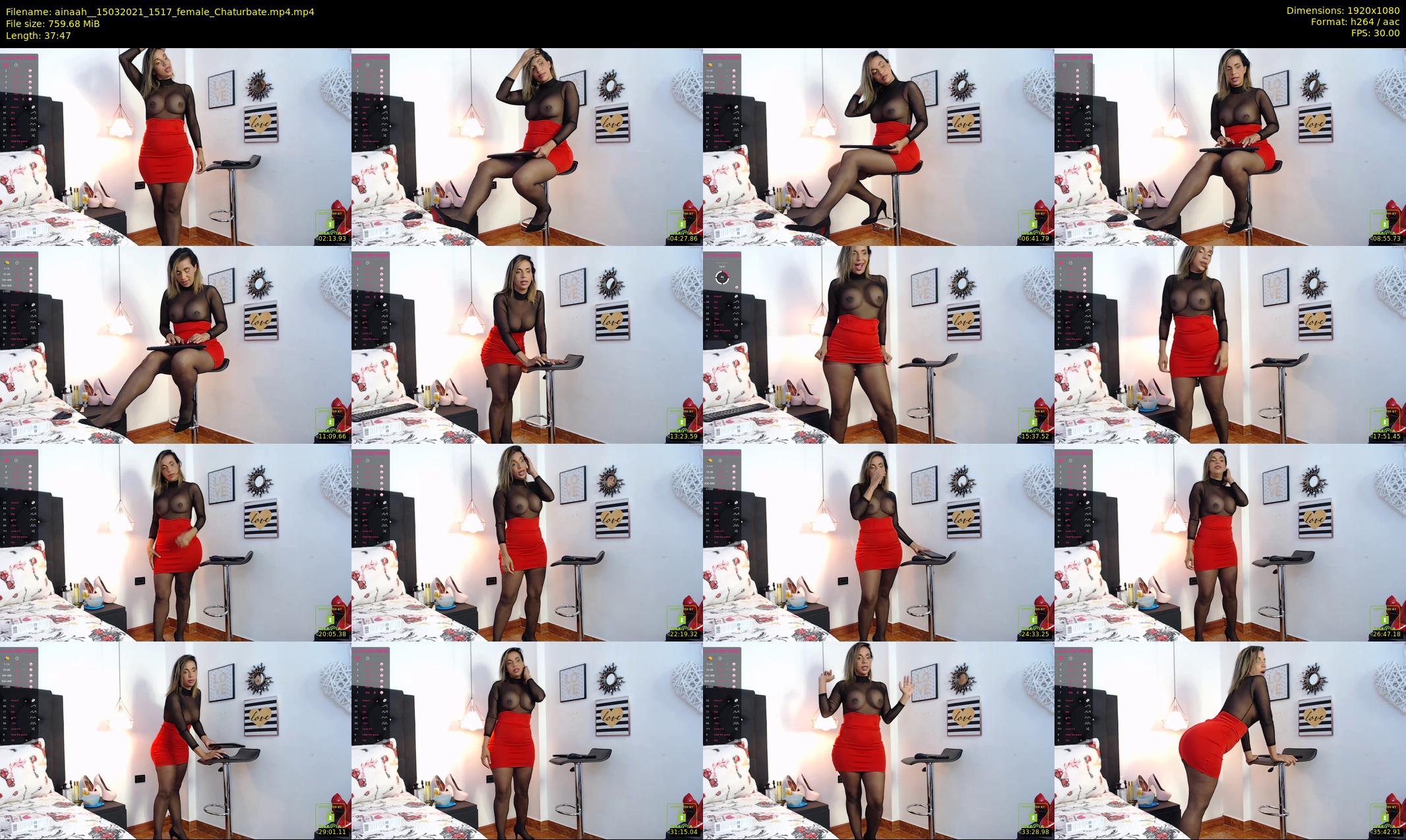 ainaah_ — 38 minute Chaturbate female cam show recording, 1080p, Mar 15, 2021