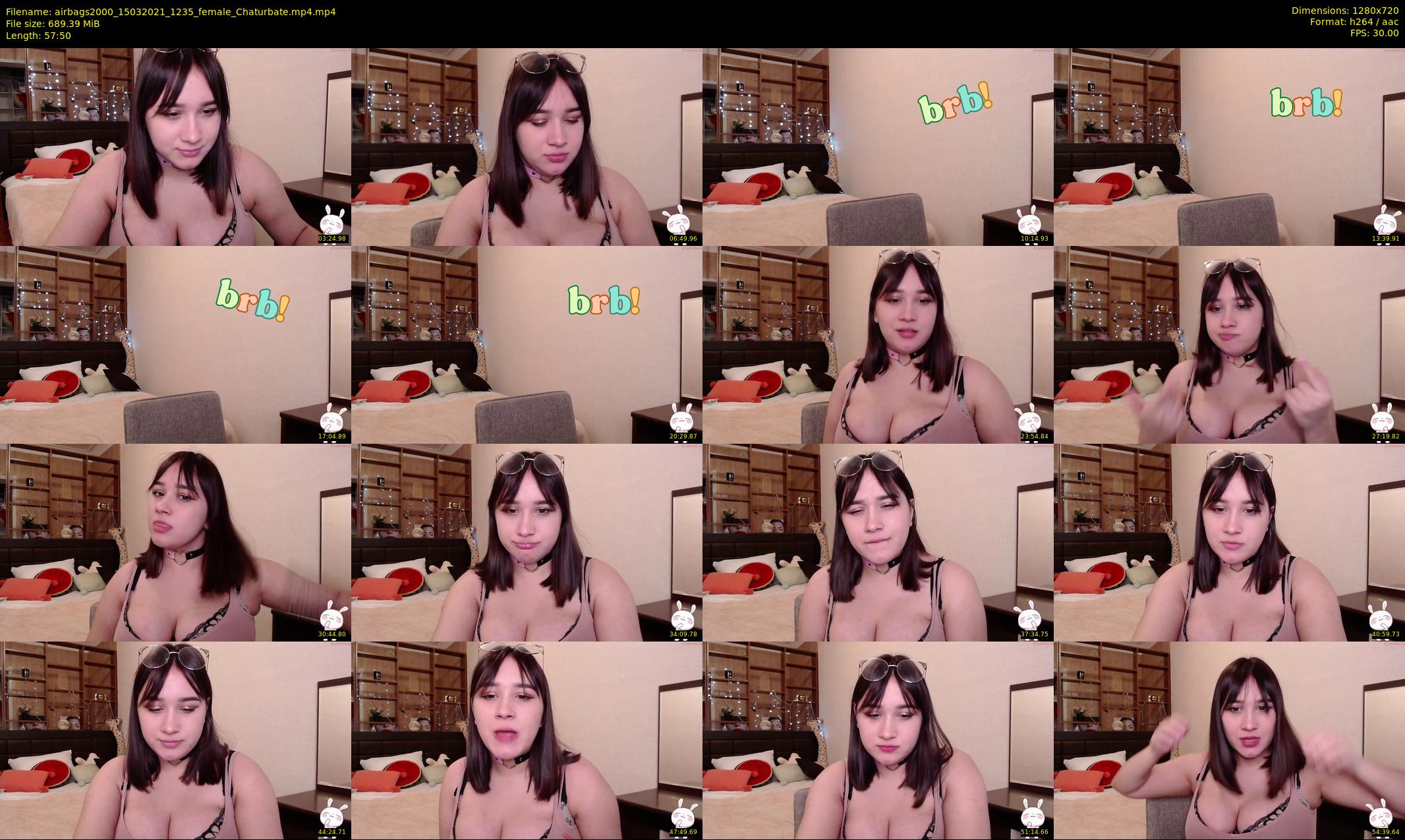 airbags2000 — 58 minute Chaturbate female cam show recording, 720p, Mar 15, 2021